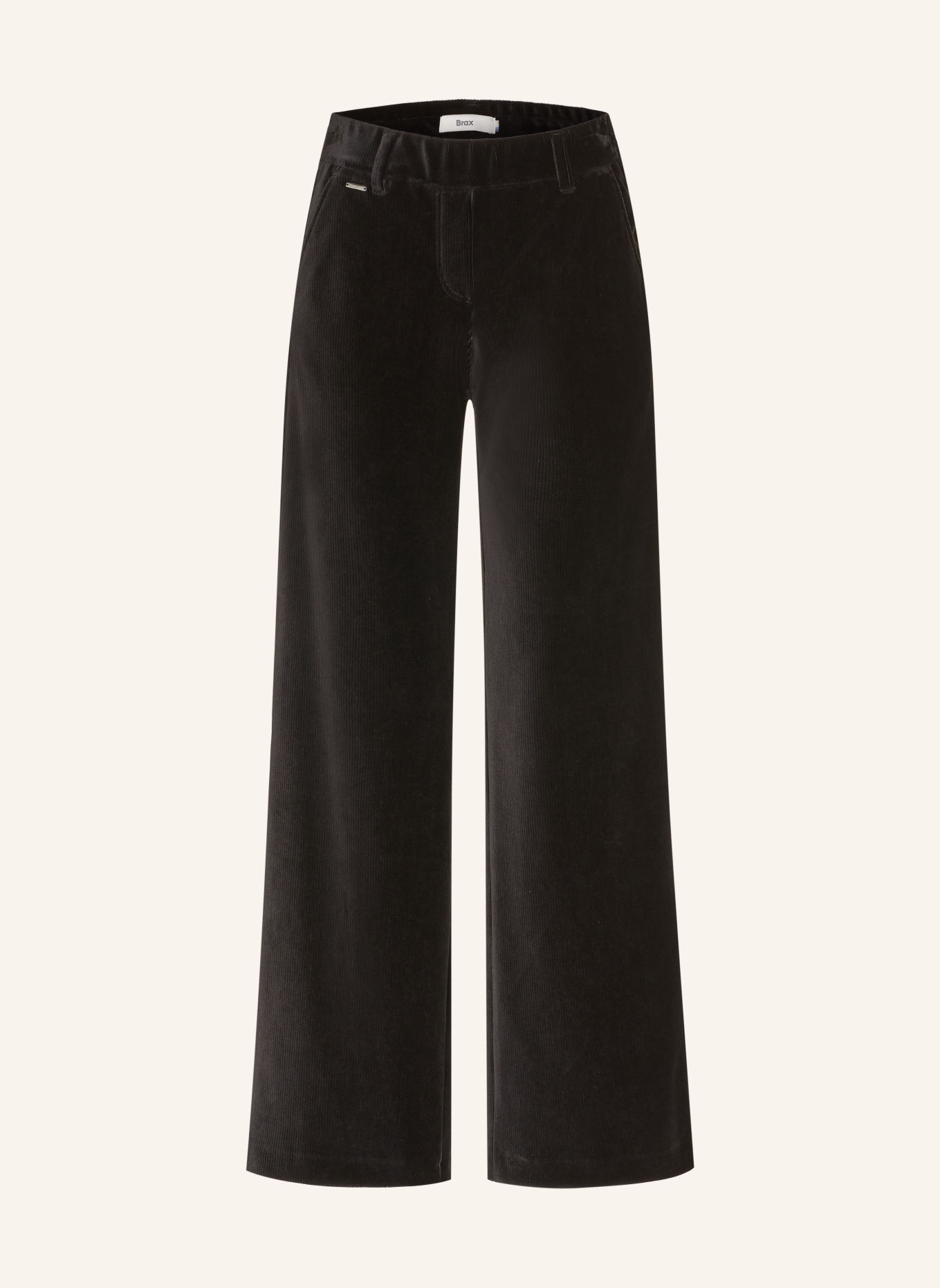 BRAX Corduroy Pants STYLE MAINE: BLACK