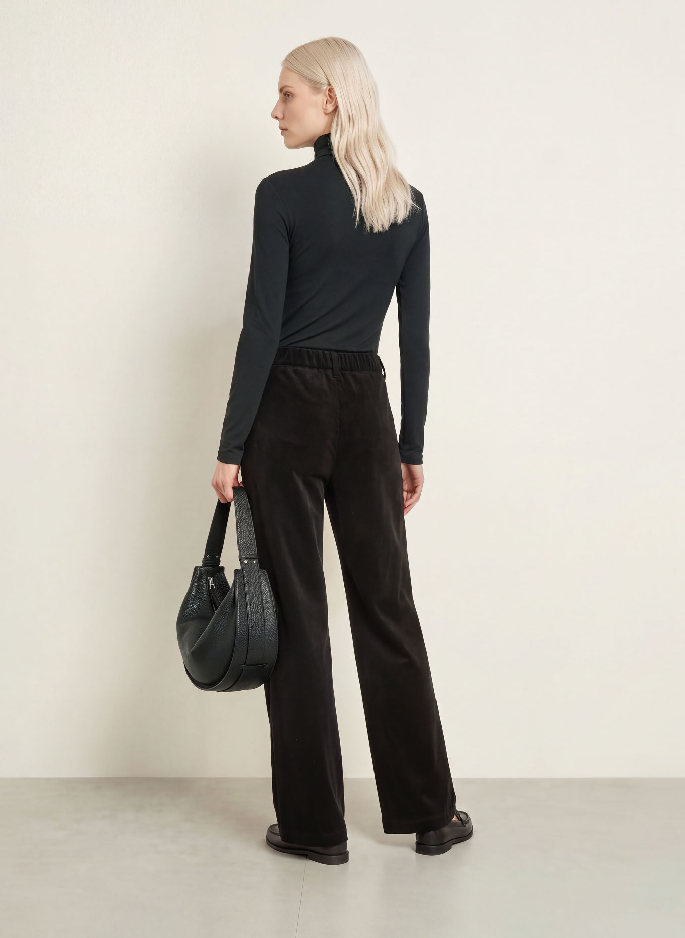BRAX Corduroy Pants STYLE MAINE: BLACK