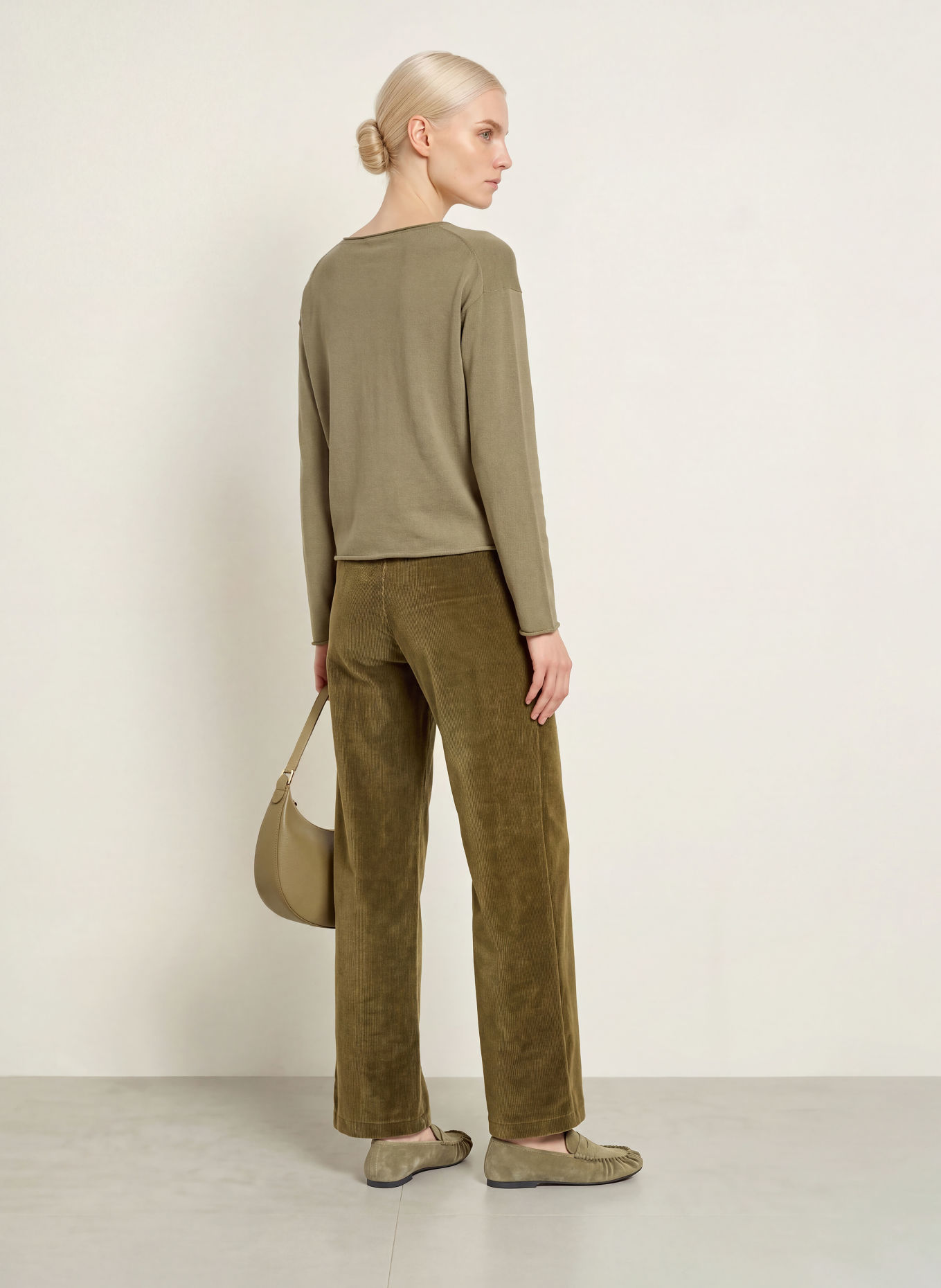 BRAX Corduroy Pants STYLE MAINE: KHAKI