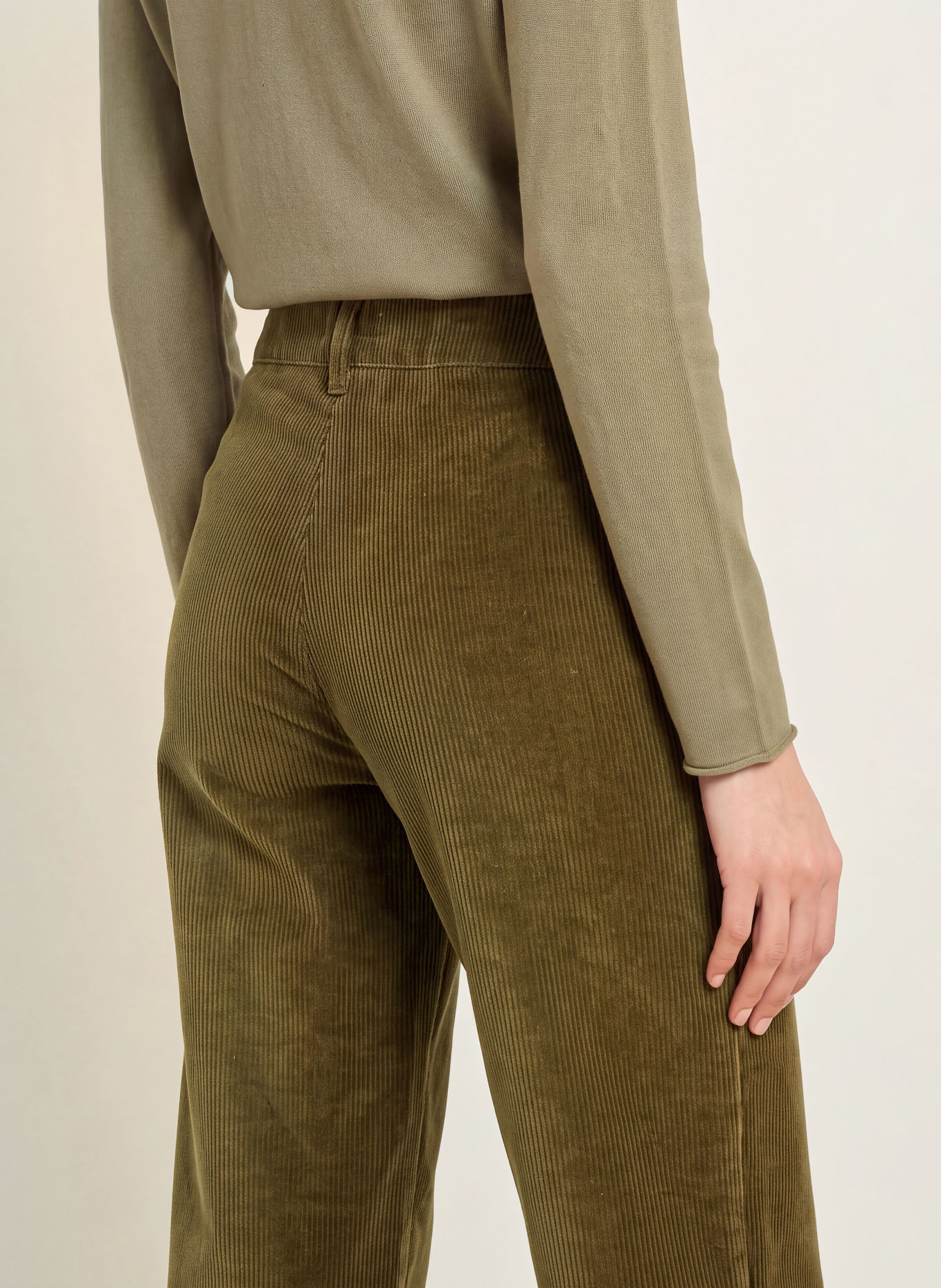 BRAX Corduroy Pants STYLE MAINE: KHAKI