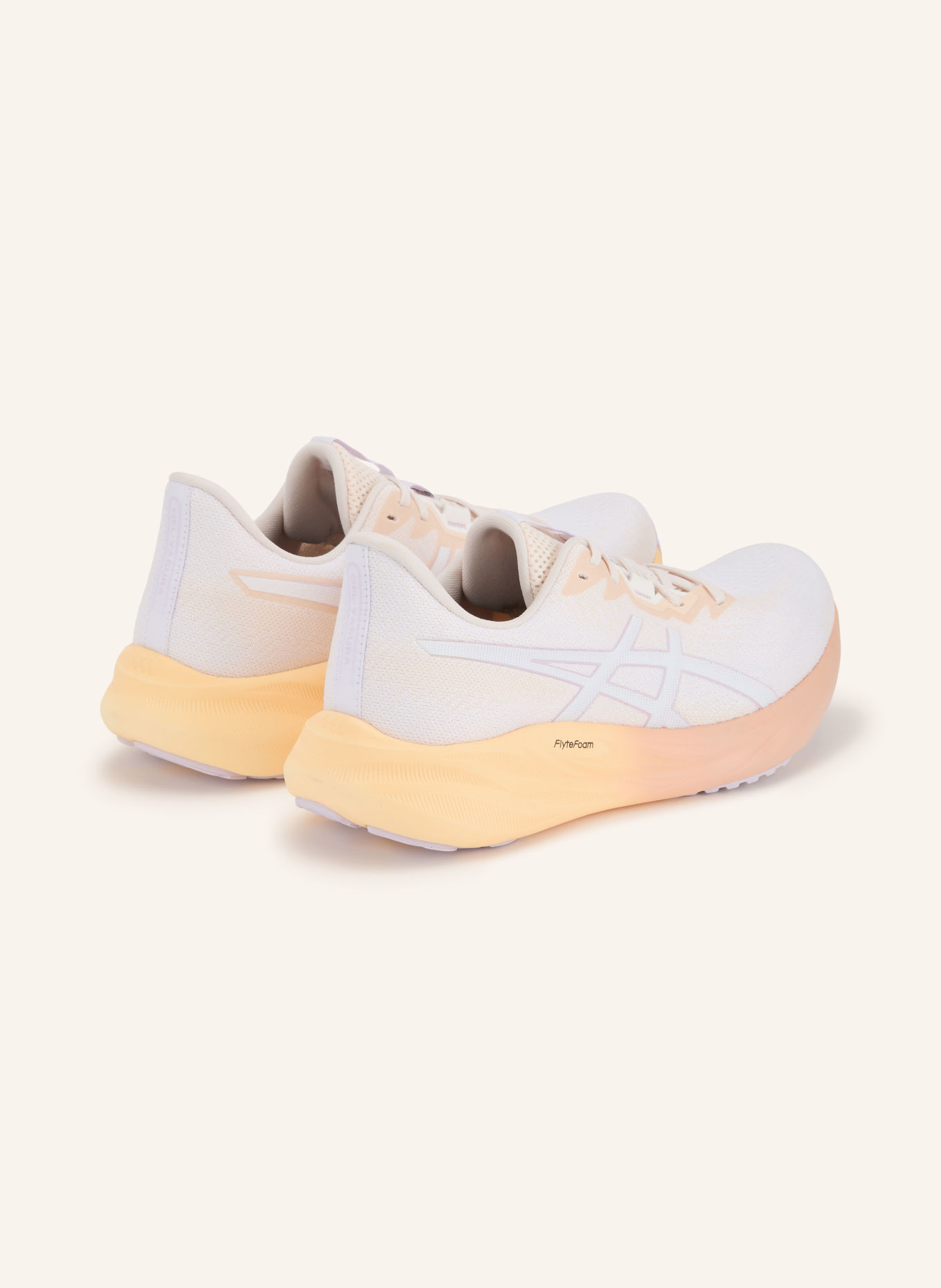 ASICS Laufschuhe GEL-YASURA: WEISS / BEIGE / HELLLILA