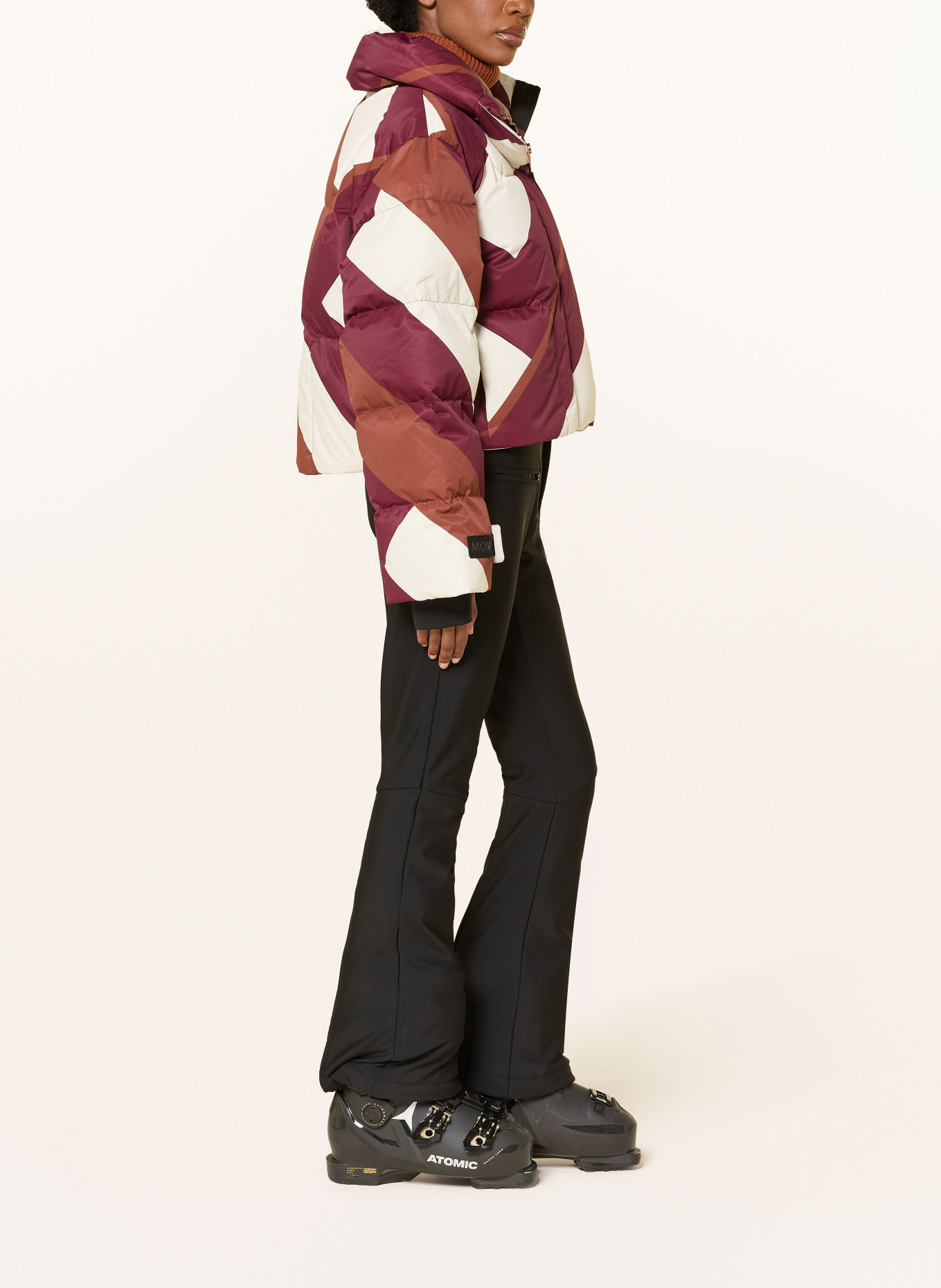 PERFECT MOMENT AURORA Softshell ski pants: BLACK