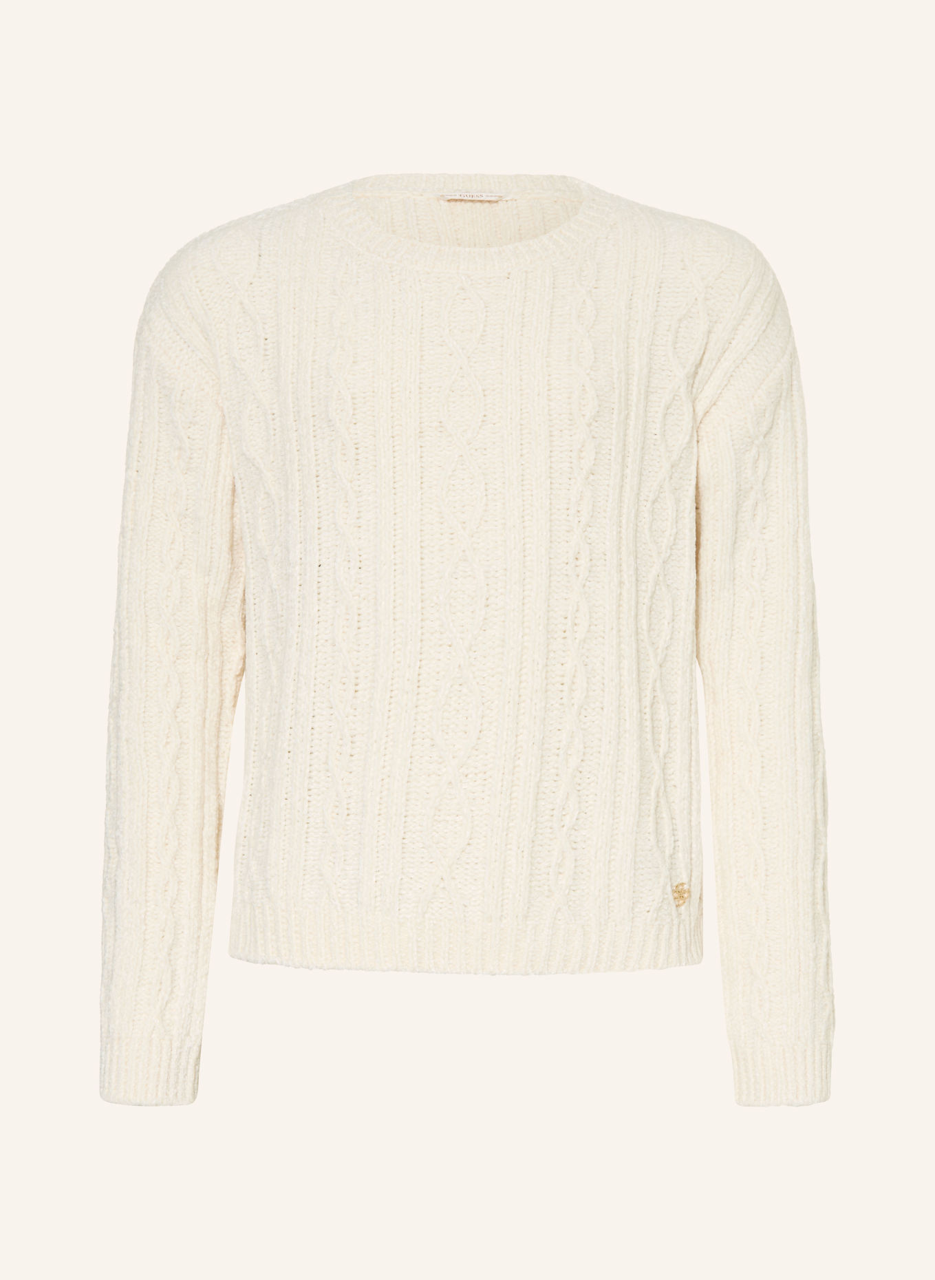 GUESS Pullover: WEISS