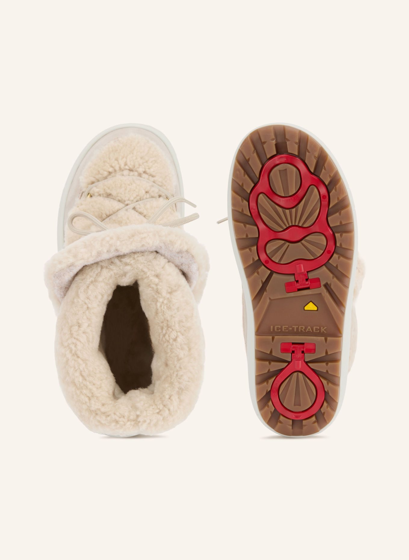 BOGNER CHAMONIX Lace-up boots: CREAM