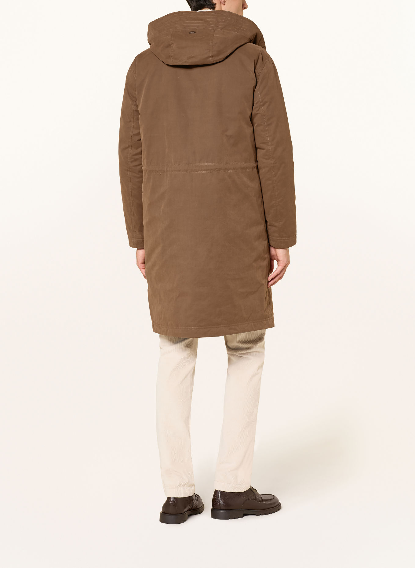 HERNO Daunenparka: TAUPE