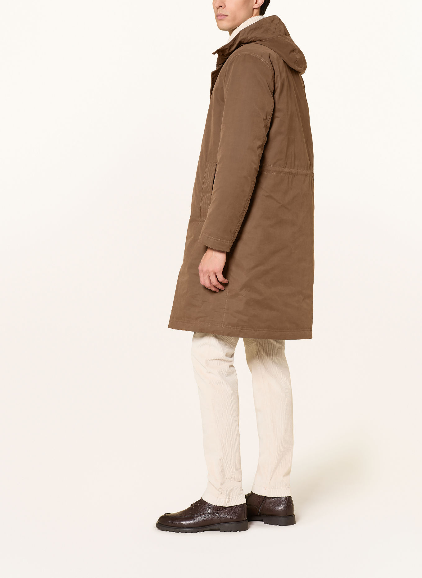 HERNO Daunenparka: TAUPE