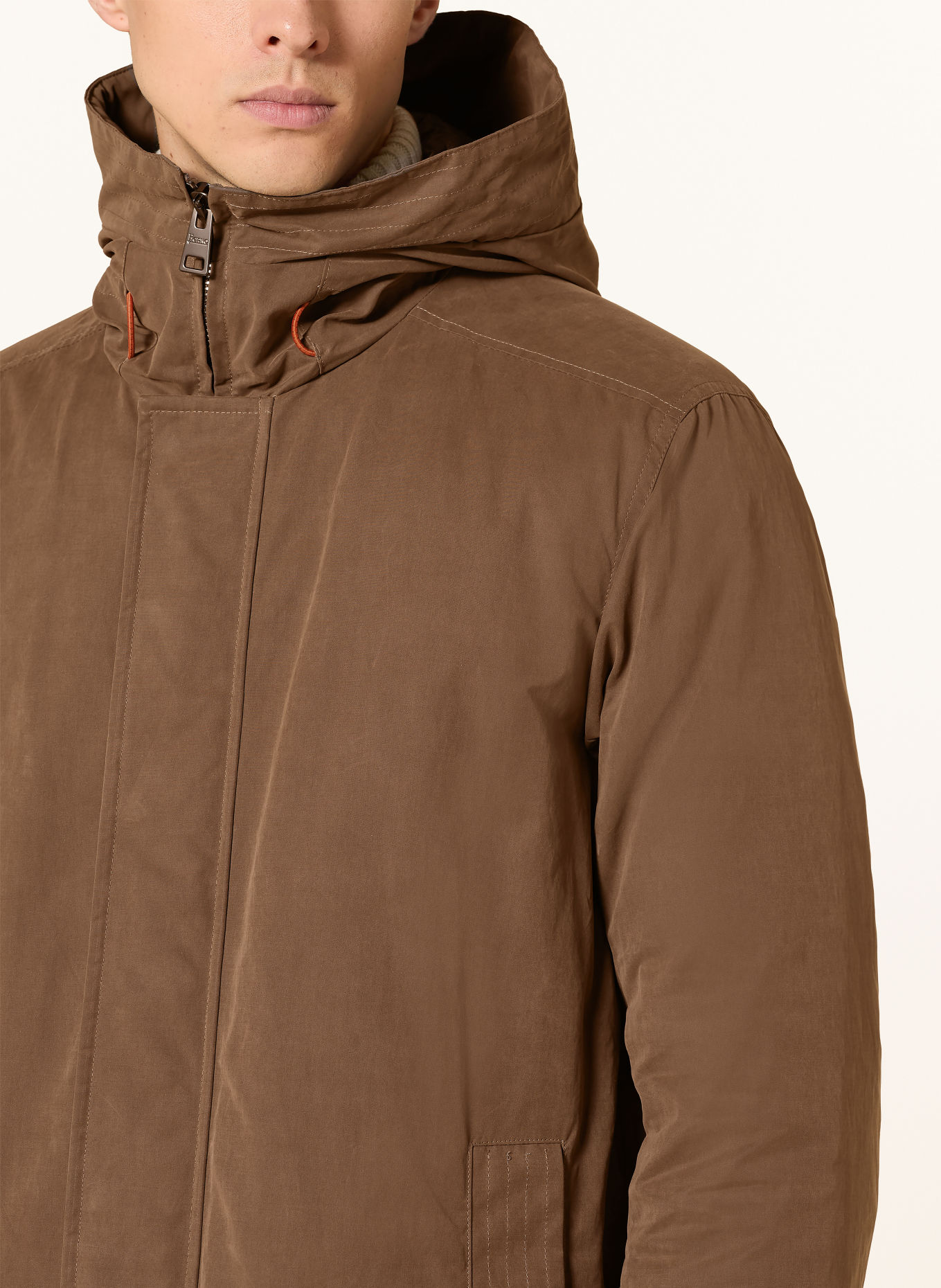 HERNO Daunenparka: TAUPE
