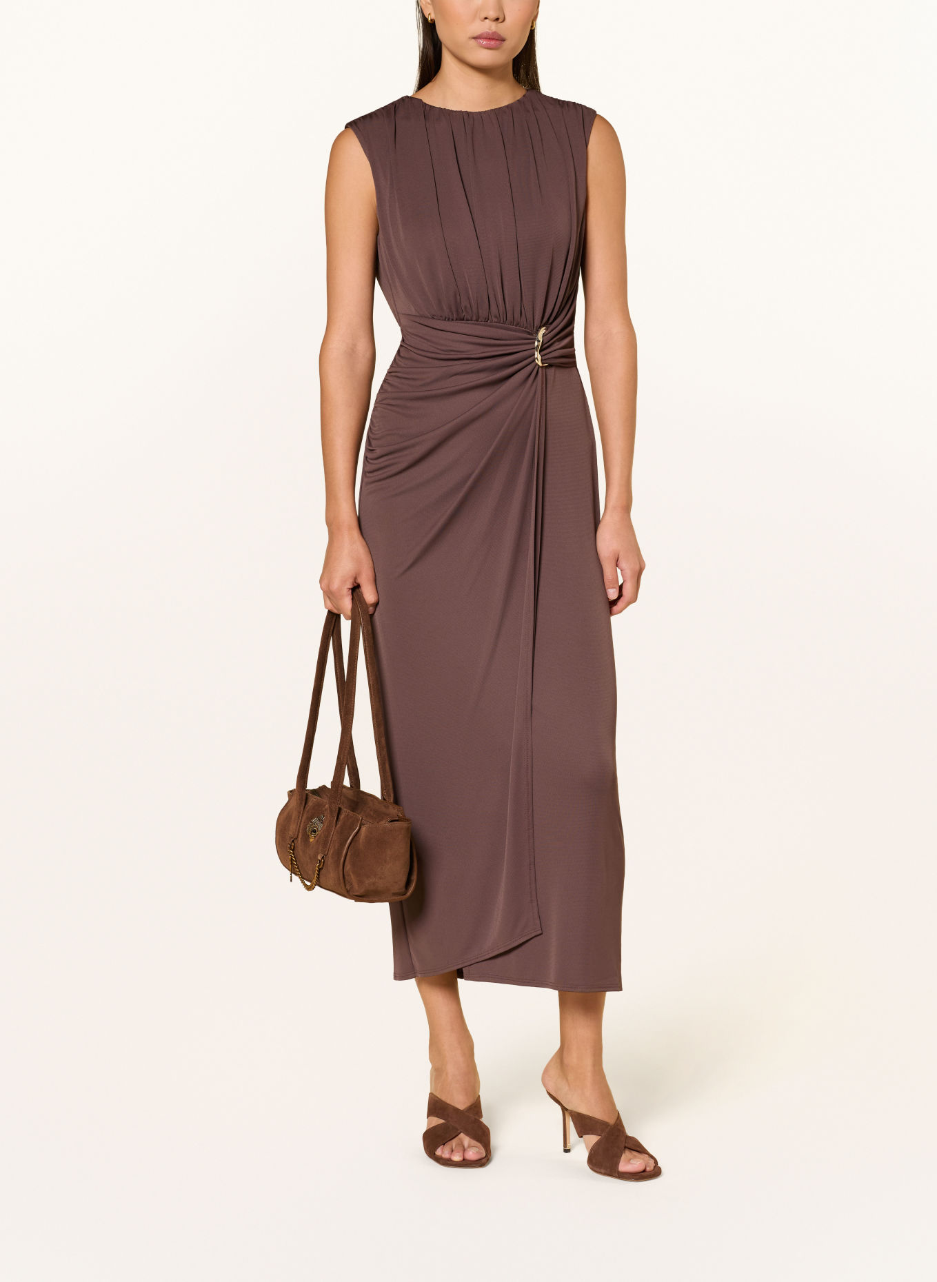 KURT GEIGER SLOANE Shoulder Bag: BROWN
