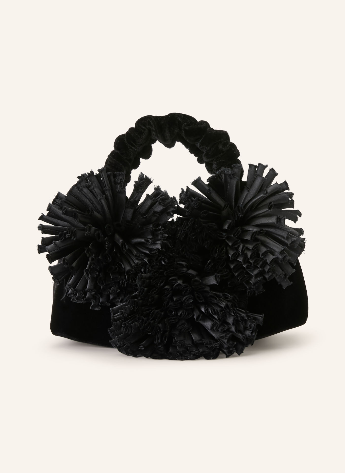 KURT GEIGER POM MINI Handbag: BLACK