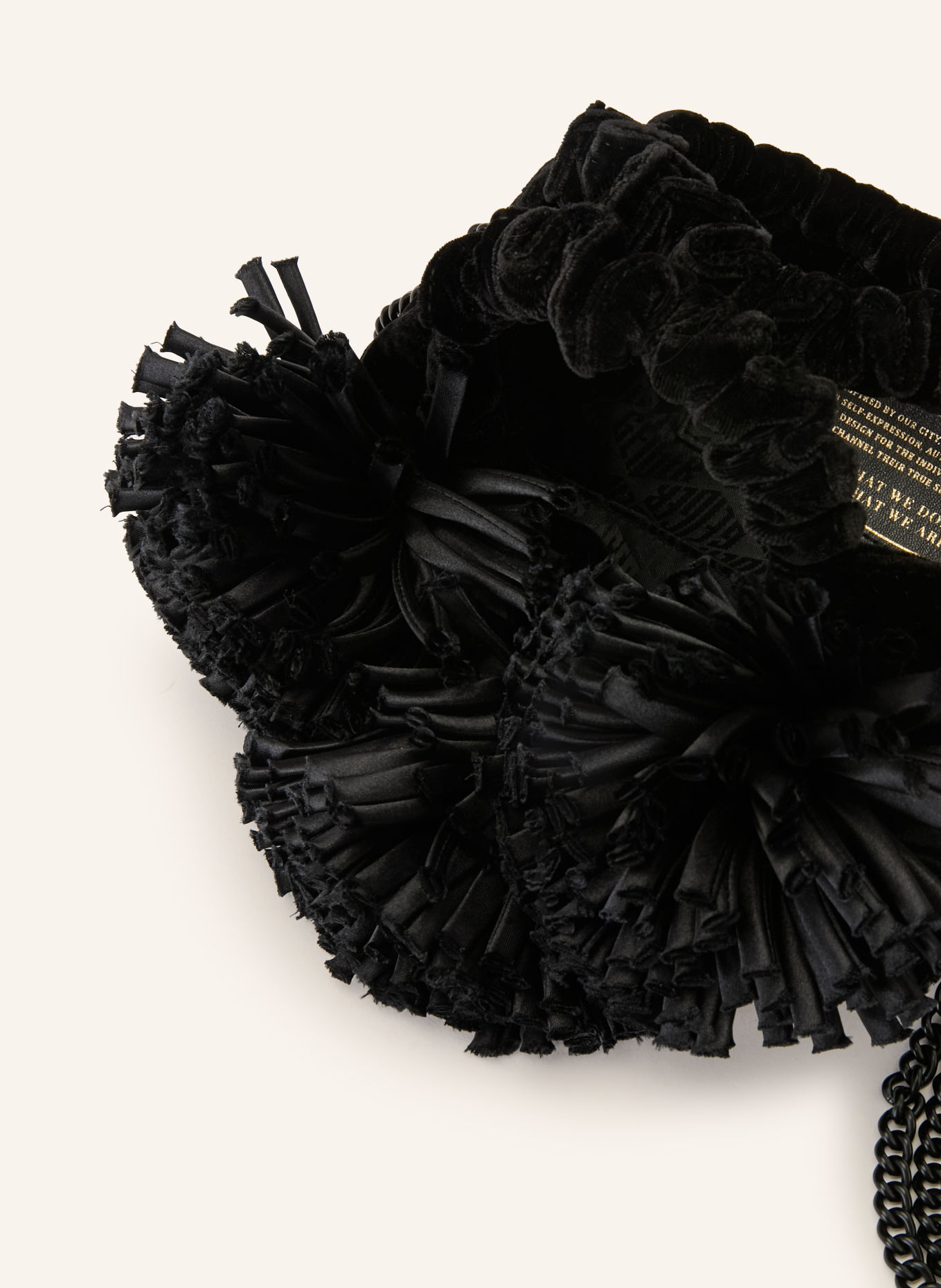 KURT GEIGER POM MINI Handbag: BLACK