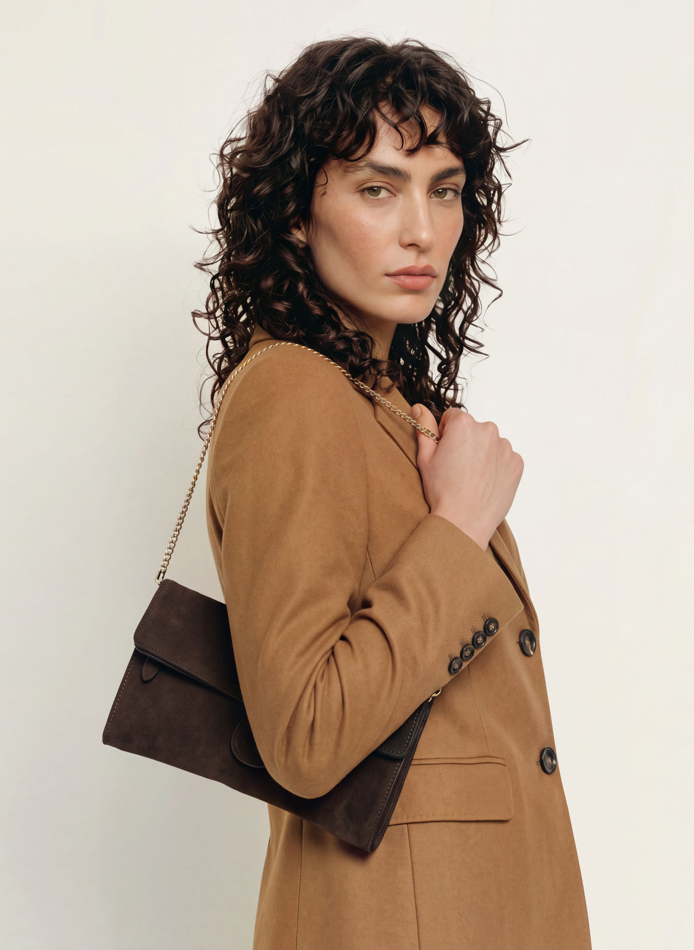 abro LUNA Handbag: DARK BROWN