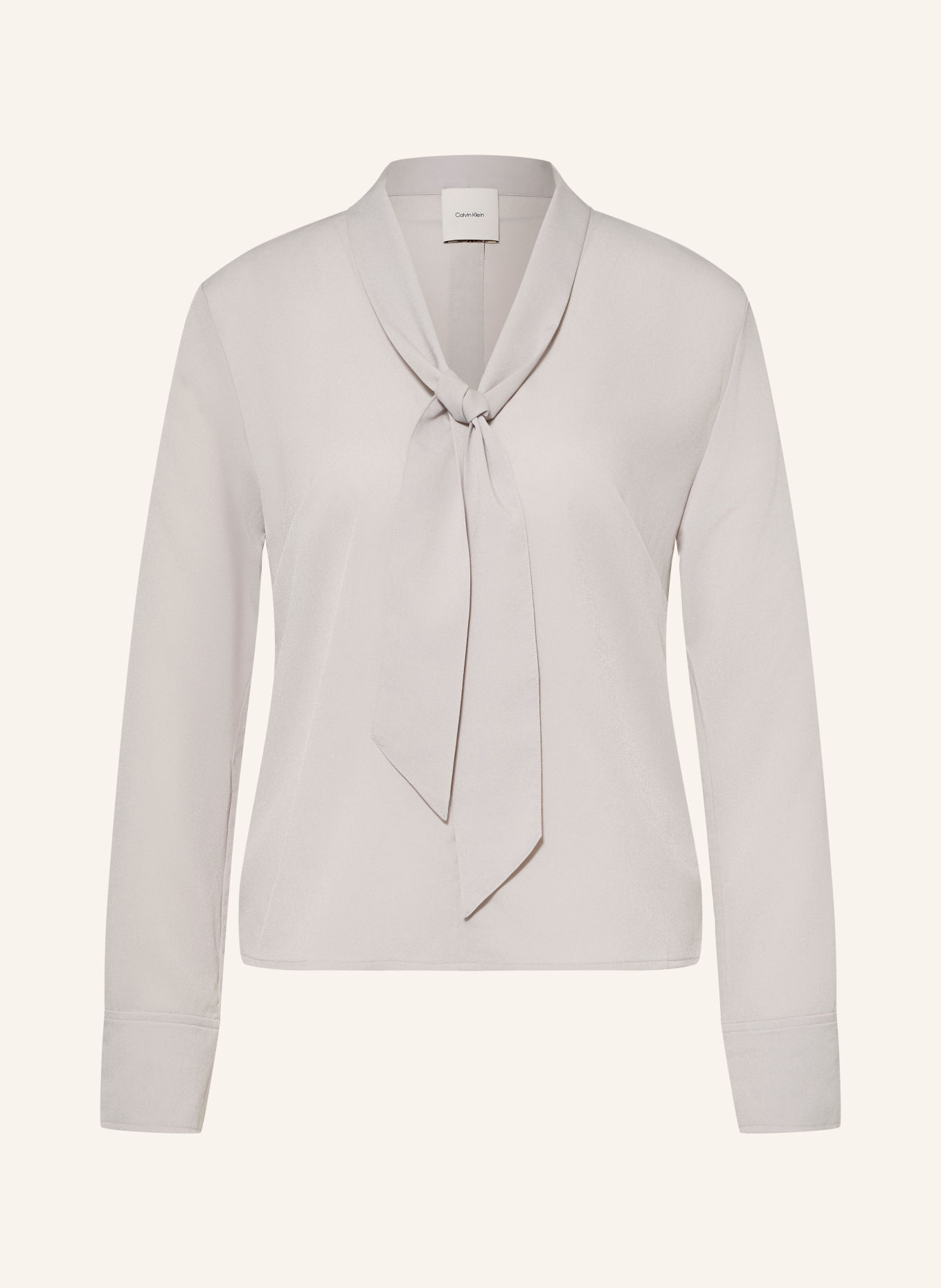 Calvin Klein Schluppenbluse: HELLGRAU
