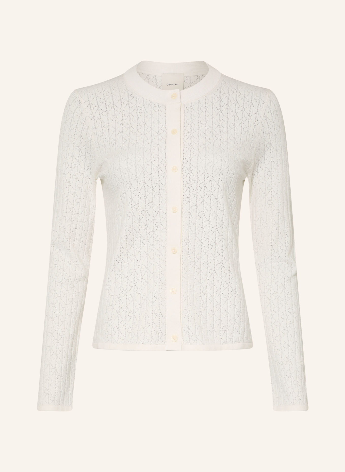 Calvin Klein Cardigan: CREAM
