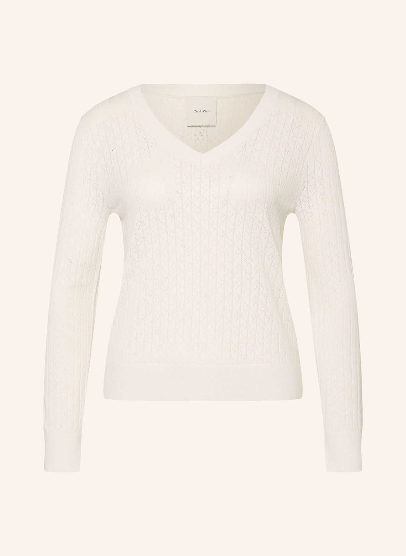 Calvin Klein Pullover: CREME