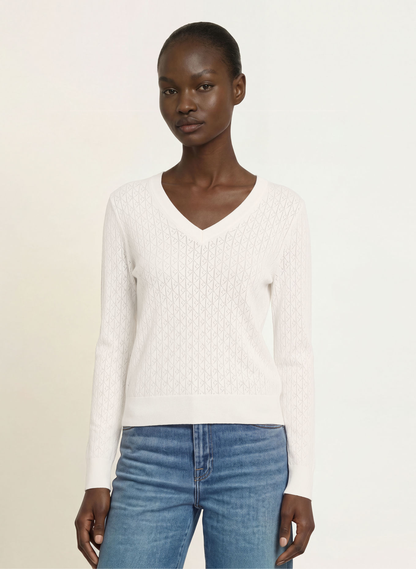 Calvin Klein Pullover: CREME