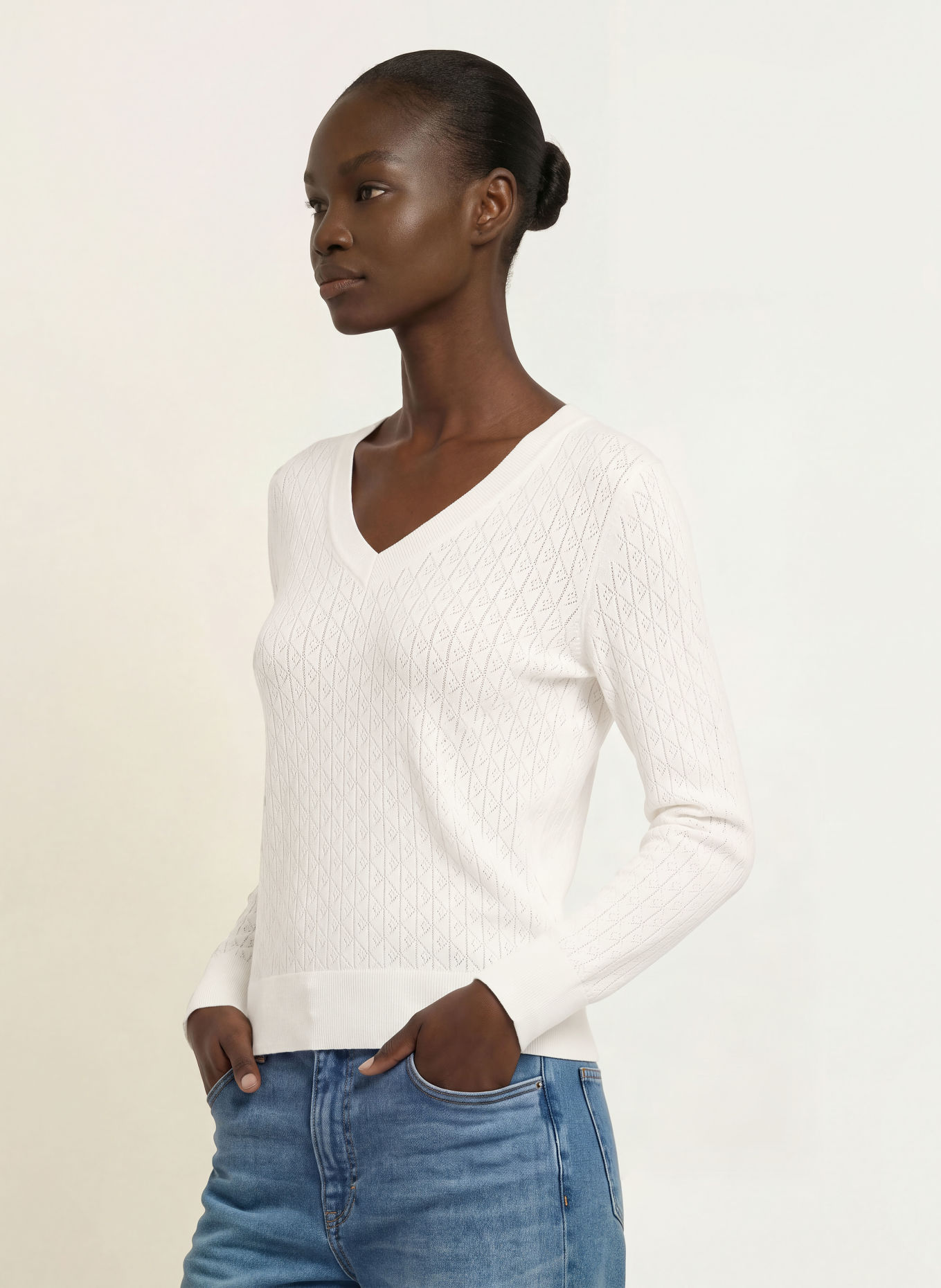 Calvin Klein Pullover: CREME