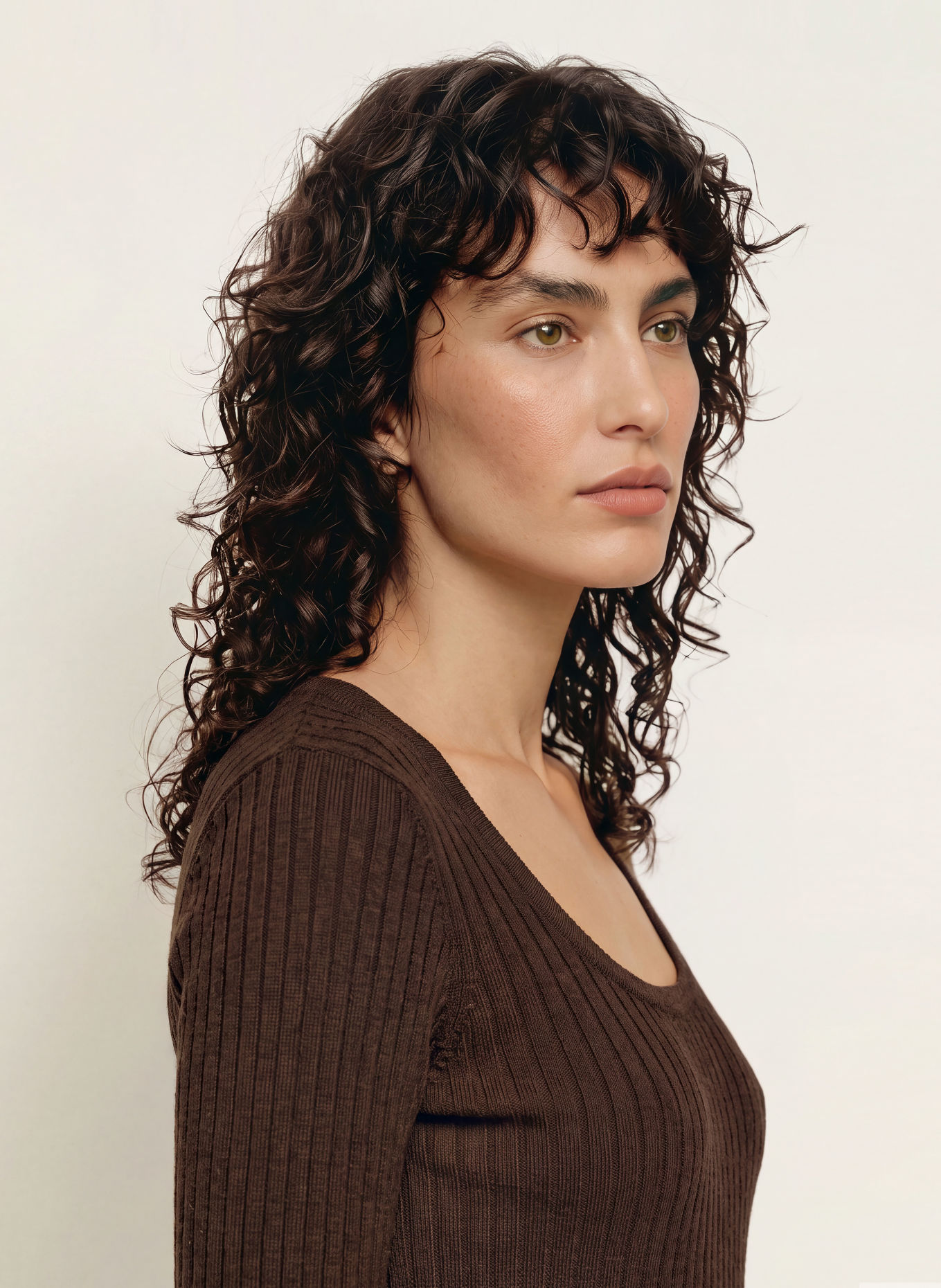 Calvin Klein Sweater: DARK BROWN