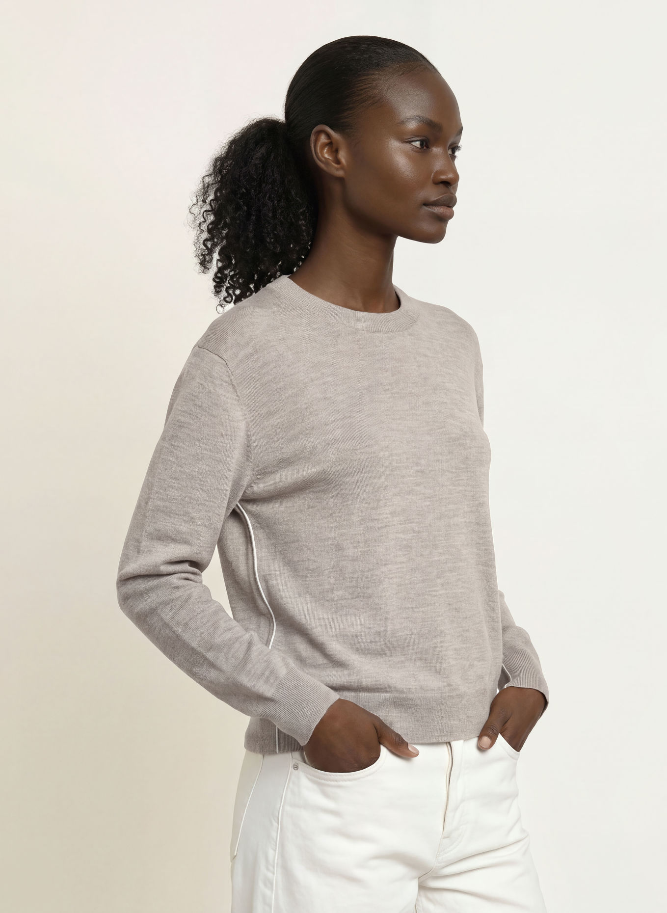 Calvin Klein Pullover: TAUPE