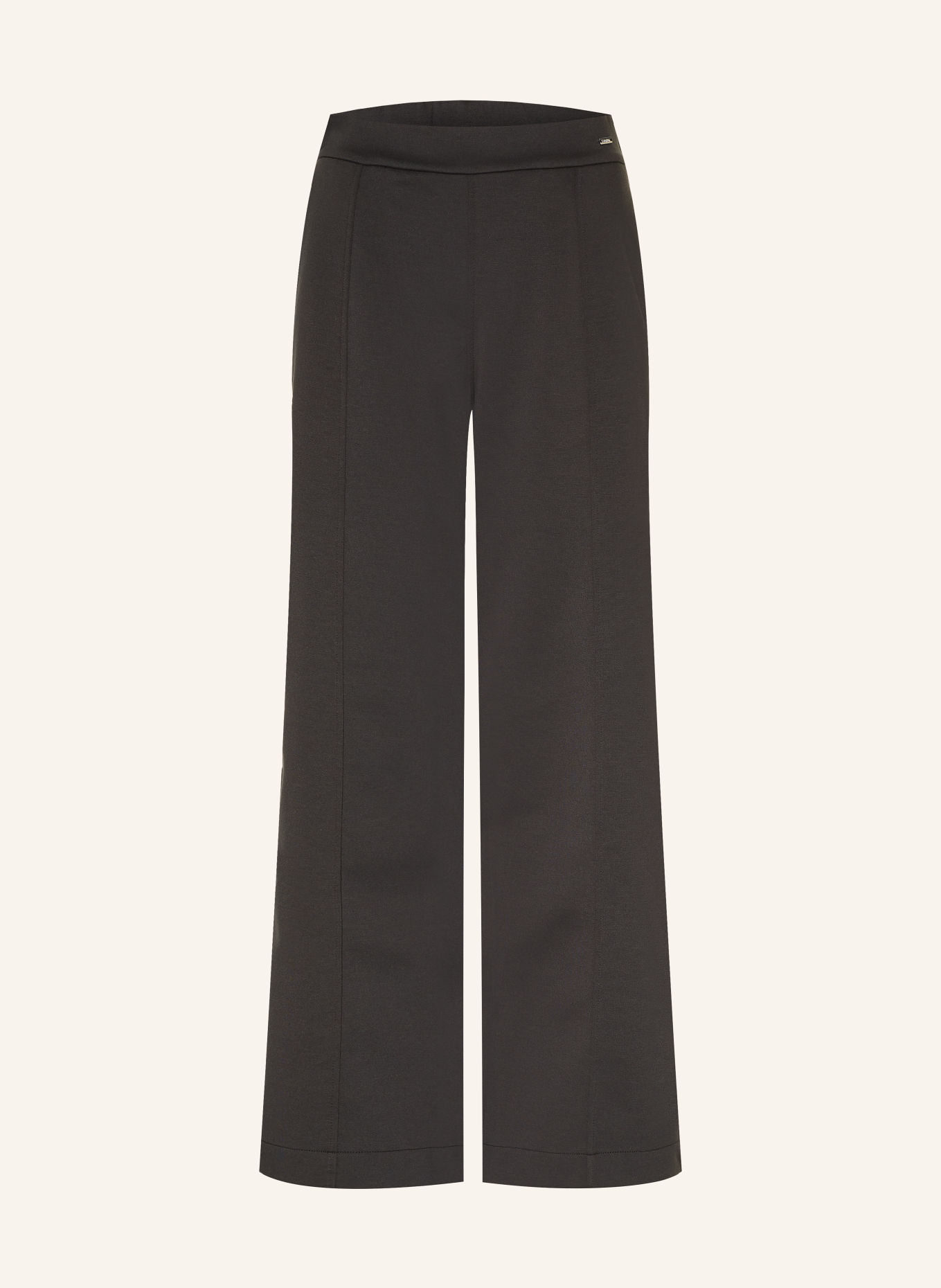 Calvin Klein Pantaloni Marlene SPACER: NEGRU