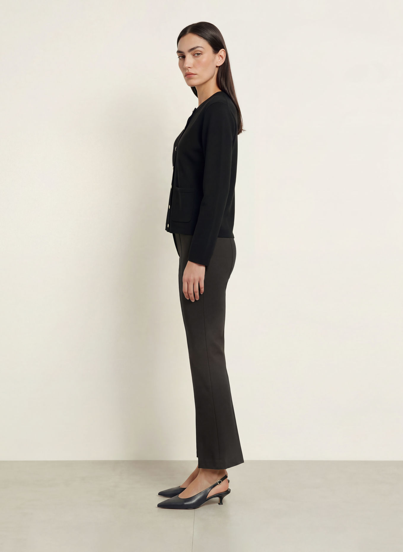 Calvin Klein Cardigan: BLACK