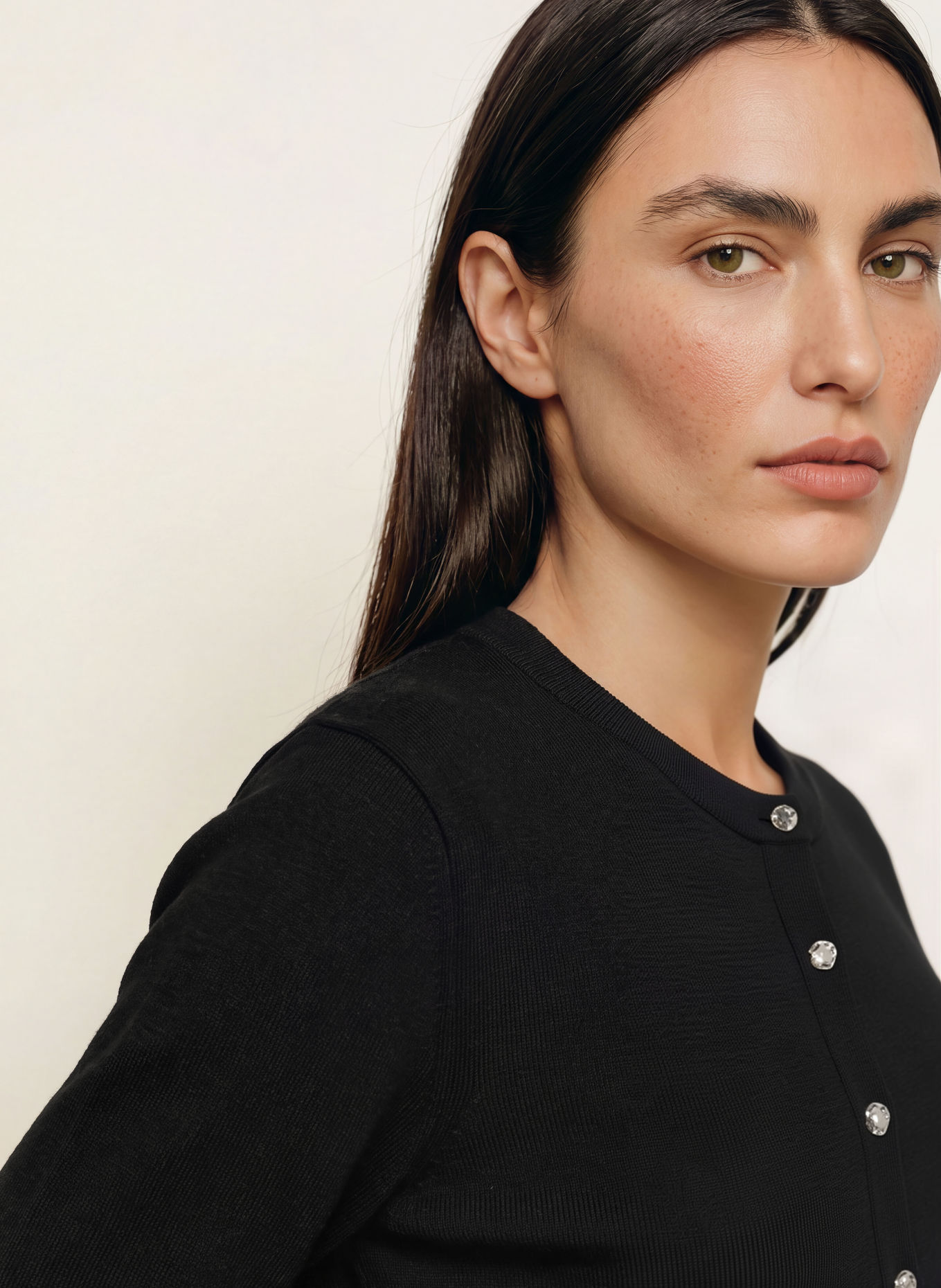 Calvin Klein Cardigan: BLACK