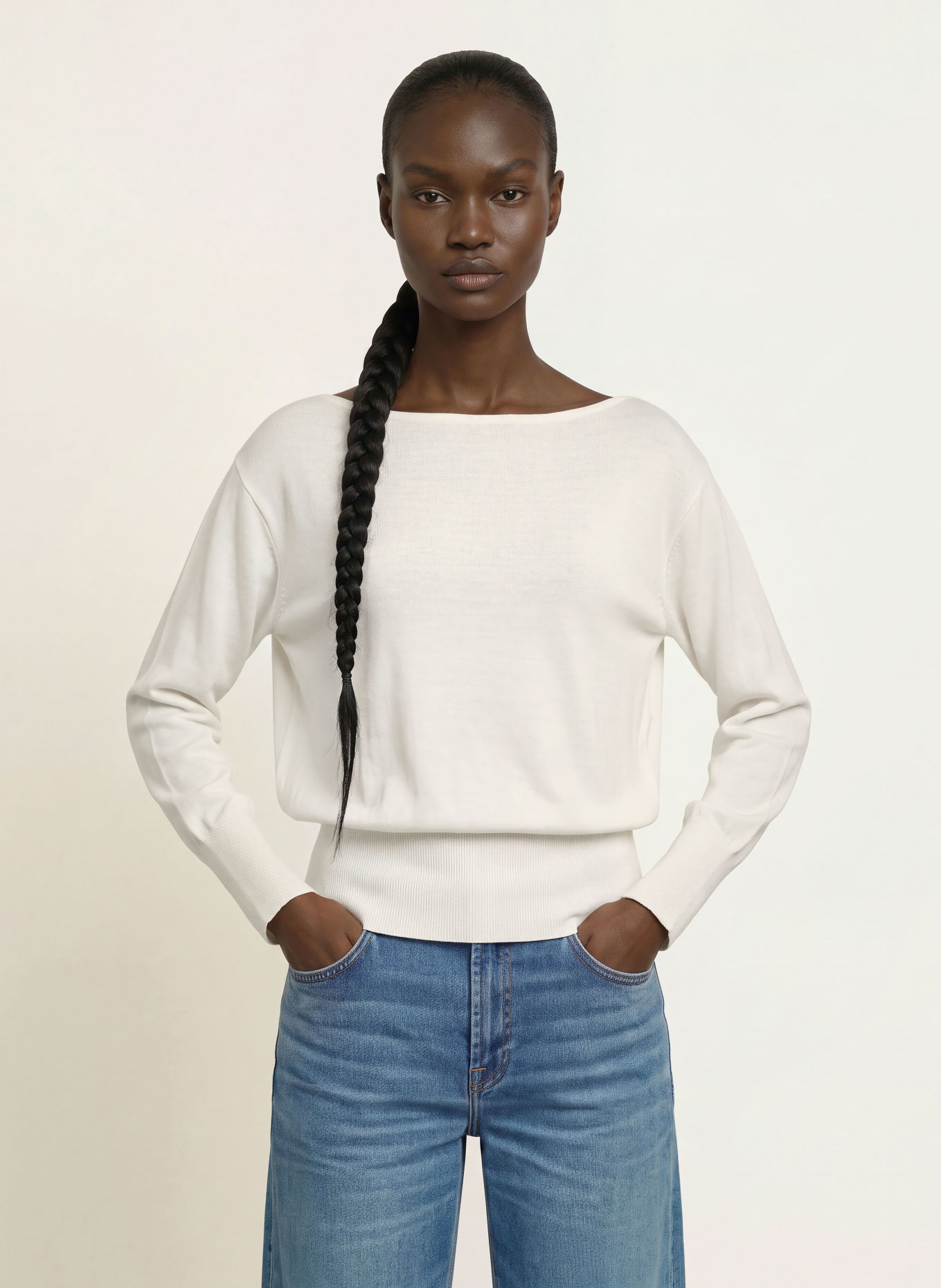 Calvin Klein Pullover: CREME