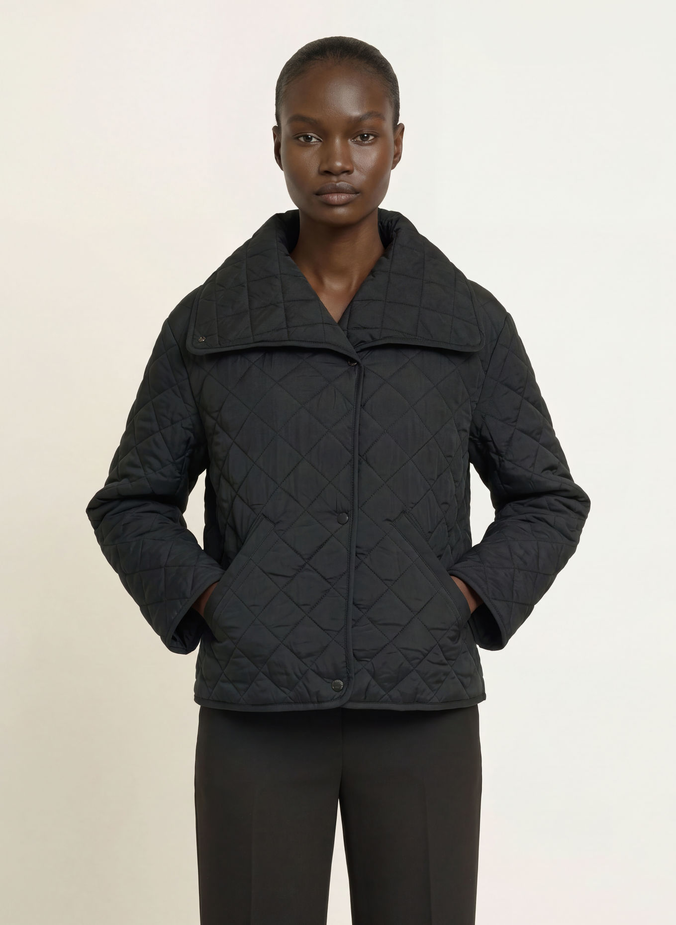 Calvin Klein Quilted jacket: BLACK