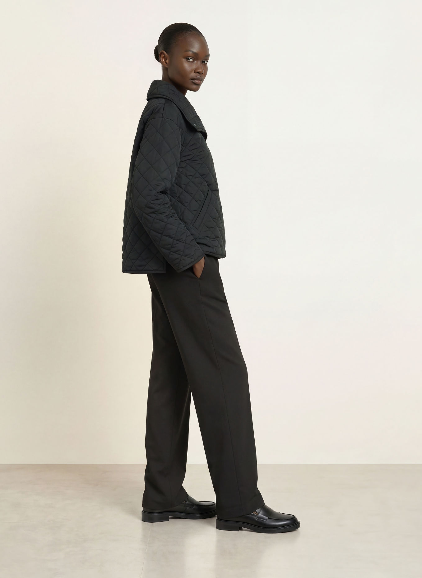 Calvin Klein Quilted jacket: BLACK