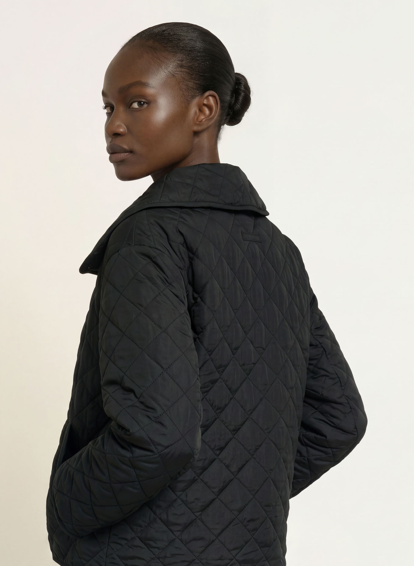 Calvin Klein Quilted jacket: BLACK