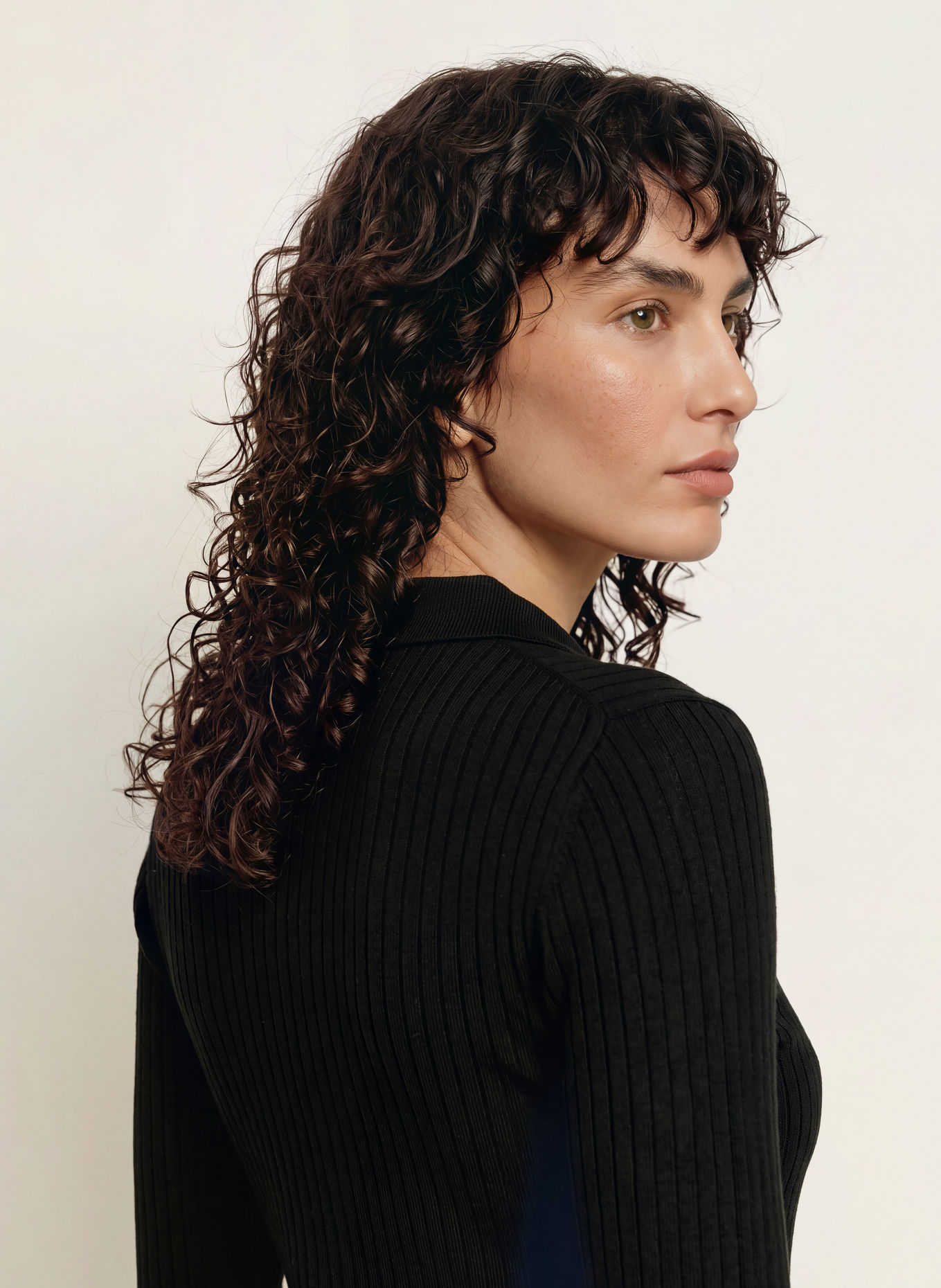 Calvin Klein Pletená polokošile: ČERNÁ