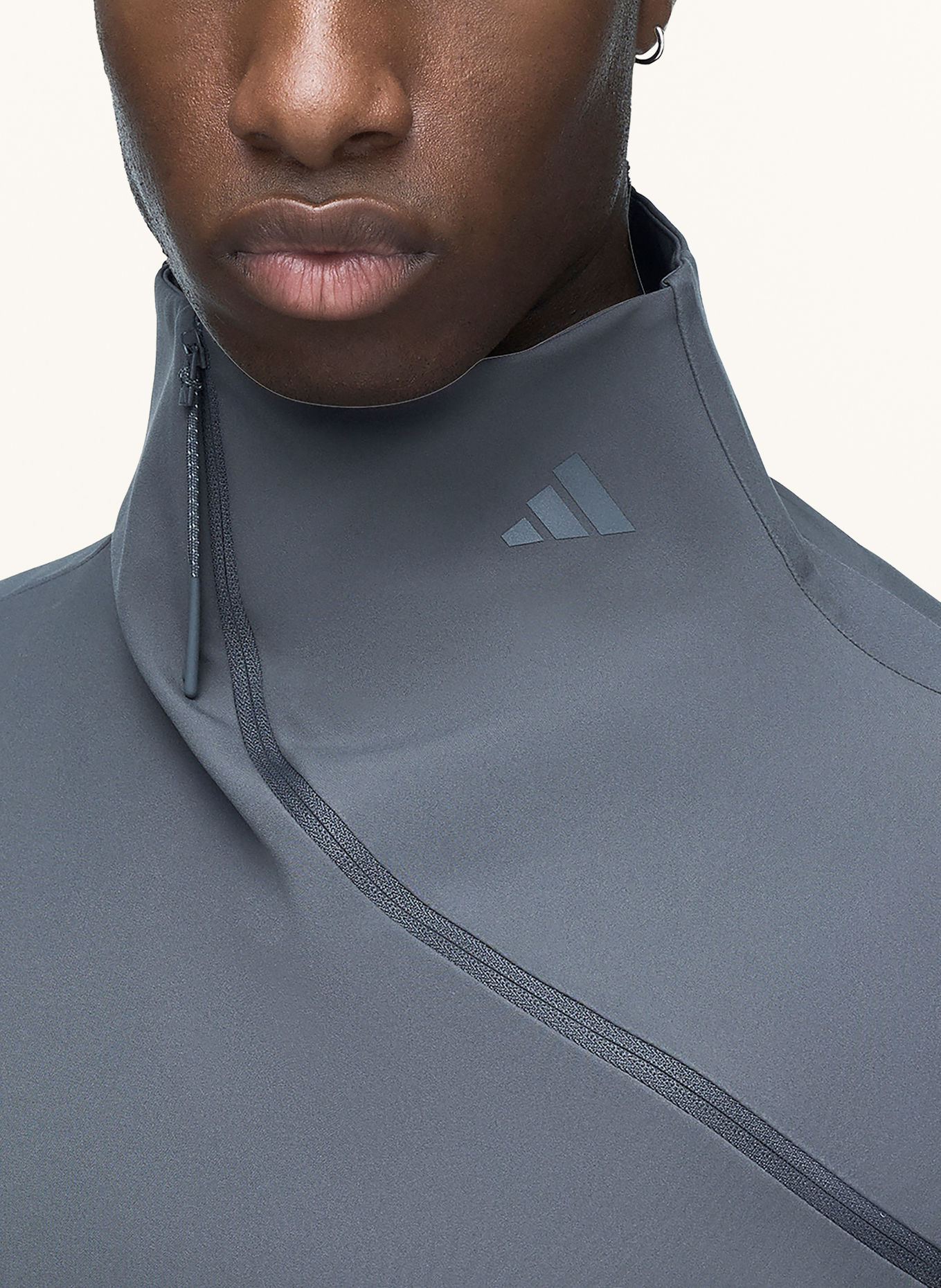 adidas Jachetă fără nasturi ADIDAS X ENTIRE STUDIOS ESSENTIALS: GRI
