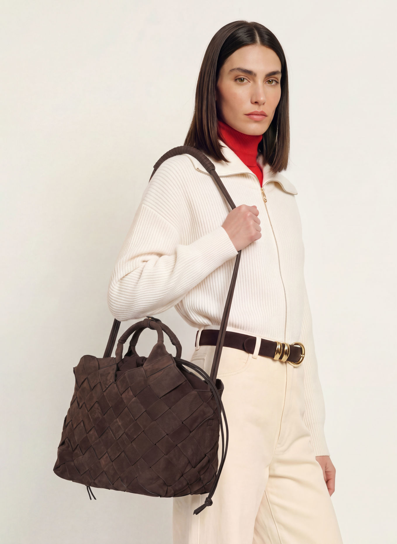 CALA JADE MISU LARGE Shoppers: DARK BROWN