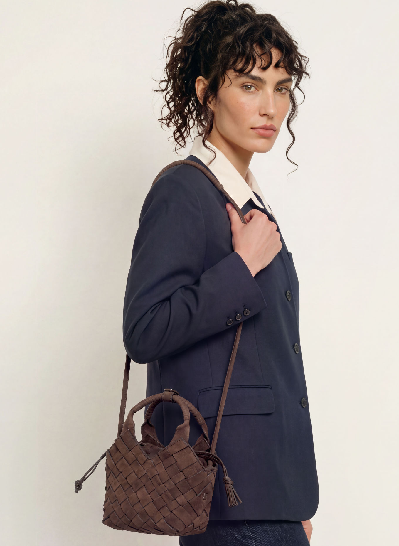 CALA JADE MISU MINI Handbag: BROWN