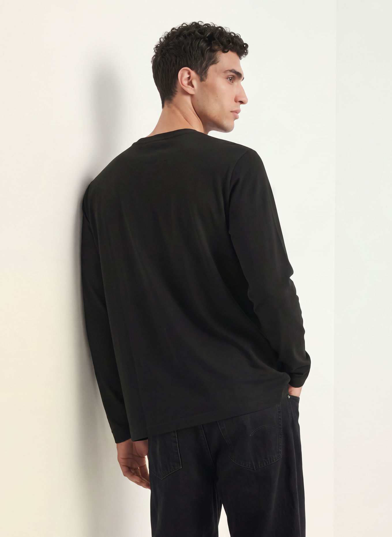 G-Star Long-sleeve shirt: BLACK