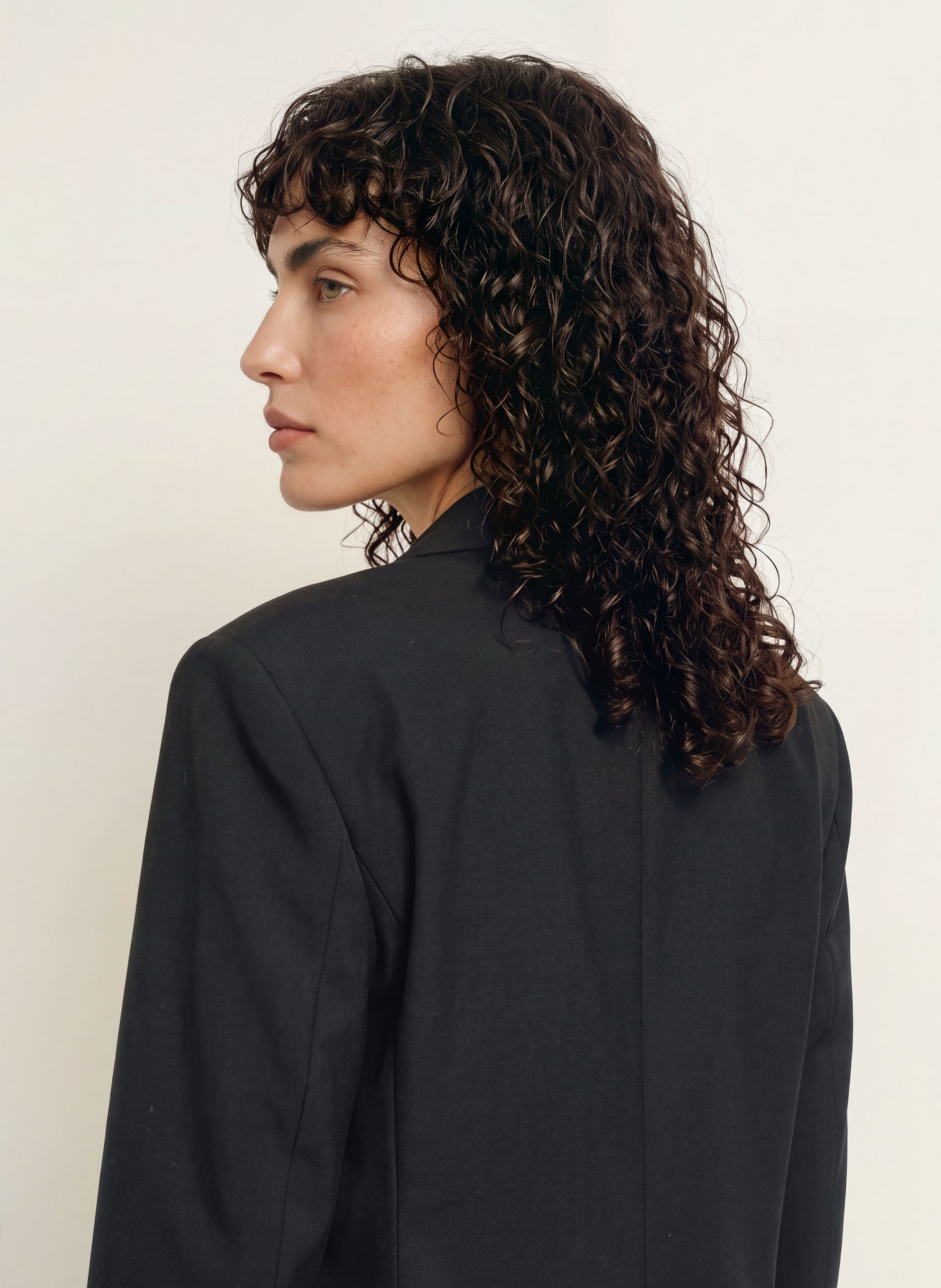 The Frankie Shop JADE Blazer: BLACK