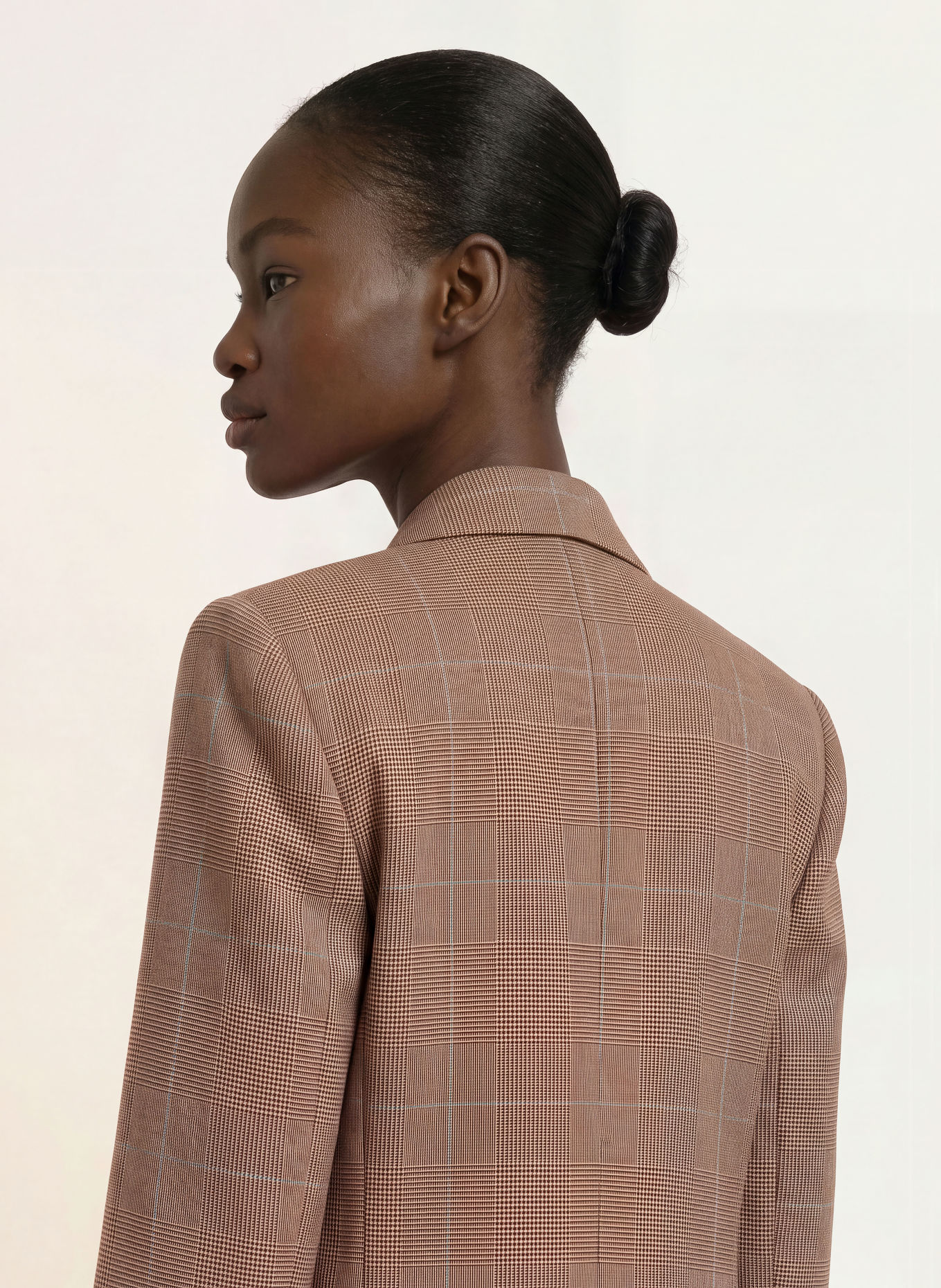 The Frankie Shop MONTEREY Blazer: BROWN / OLIVE