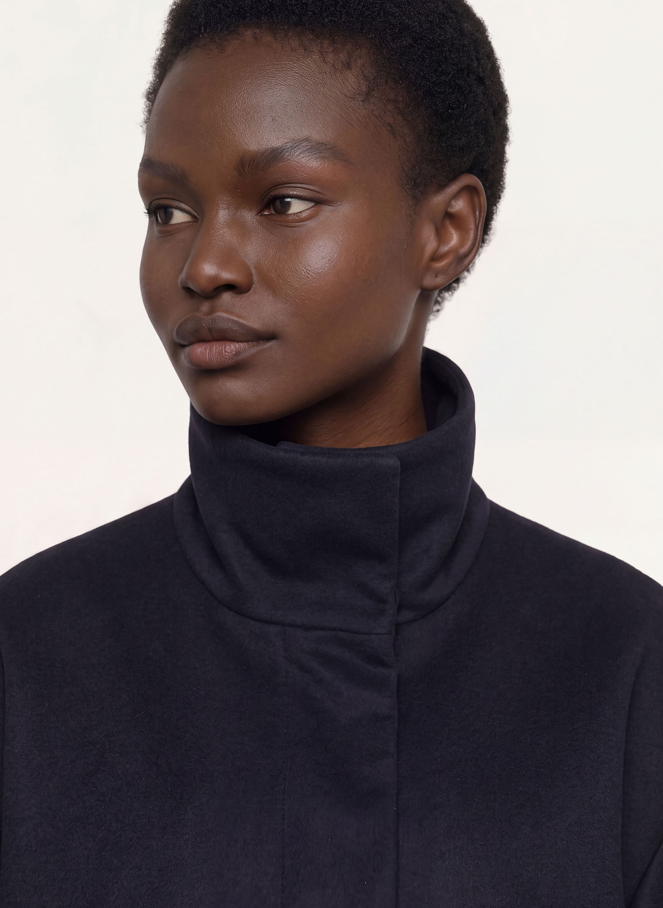 The Frankie Shop ONNA Jacket: DARK BLUE