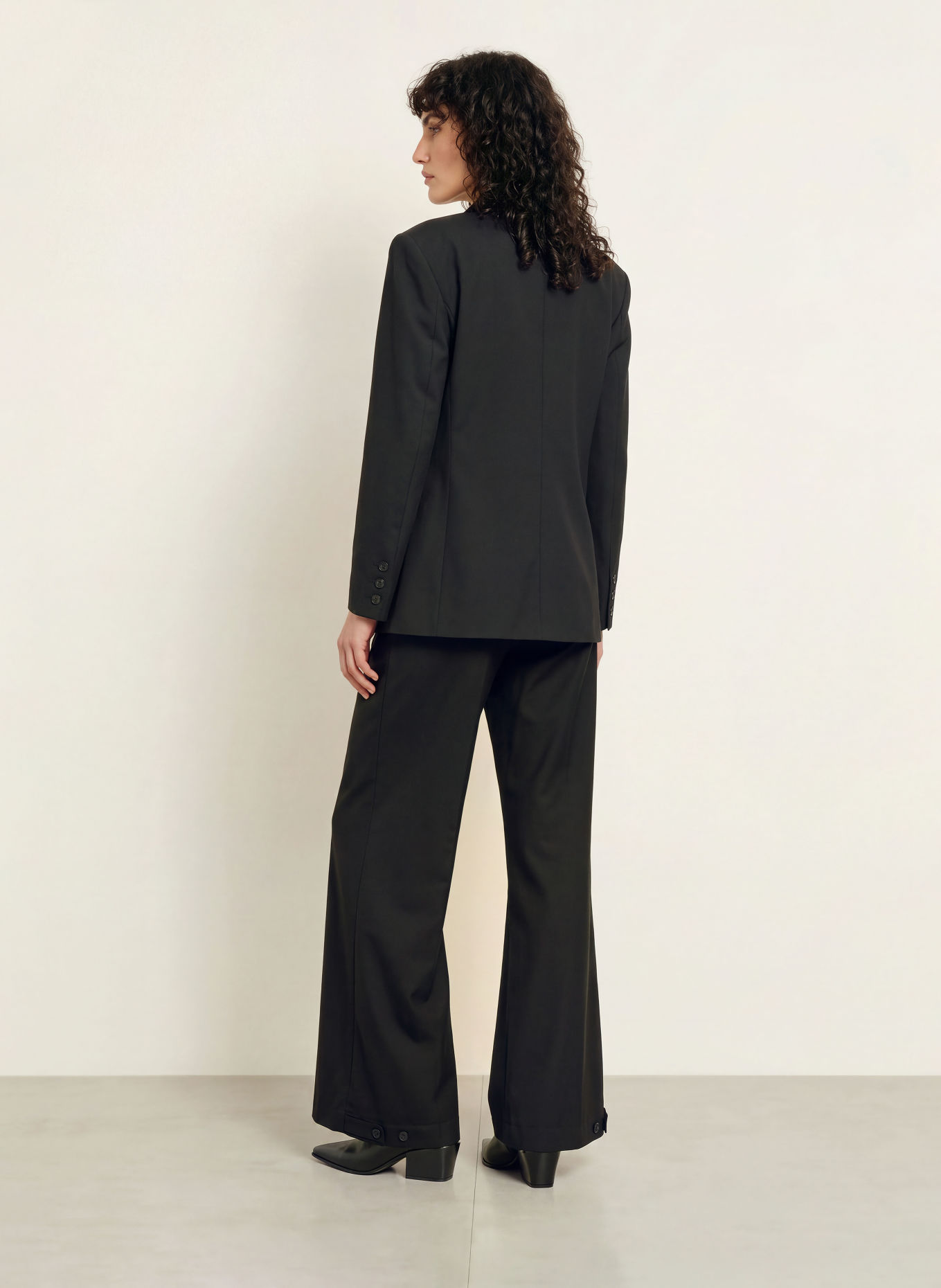 The Frankie Shop INA Trousers: BLACK