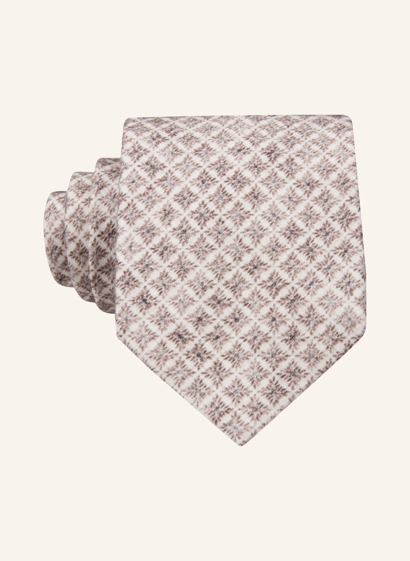 Prince BOWTIE Tie: BEIGE / BROWN