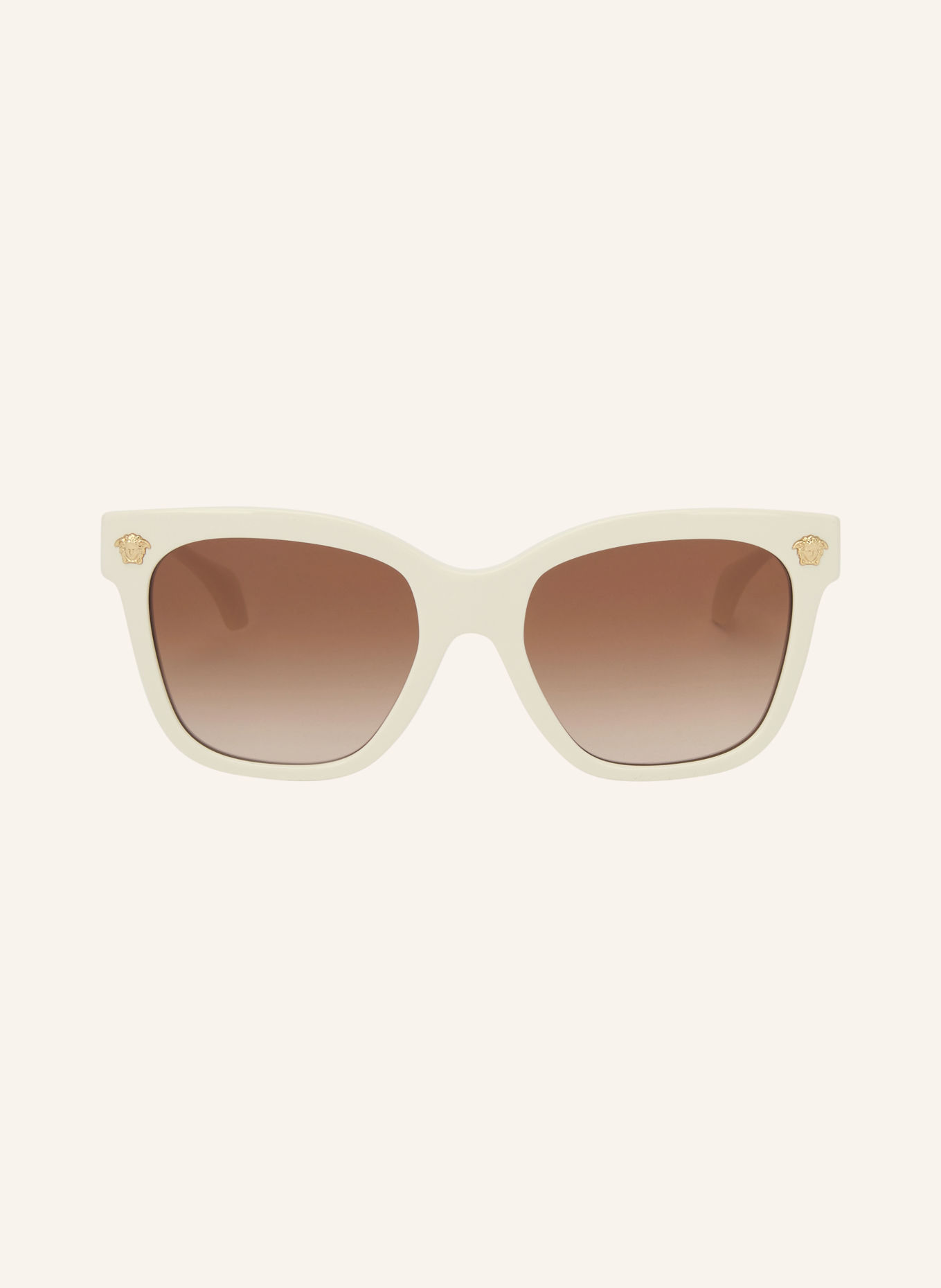 VERSACE Sluneční brýle VE4511: BÍLÁ/HNĚDÁ GRADIENT
