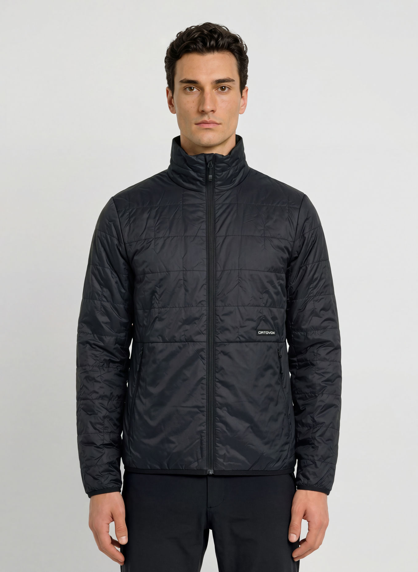 ORTOVOX ORTLER METAWOOL 60 Reversible Quilted Jacket: BLACK