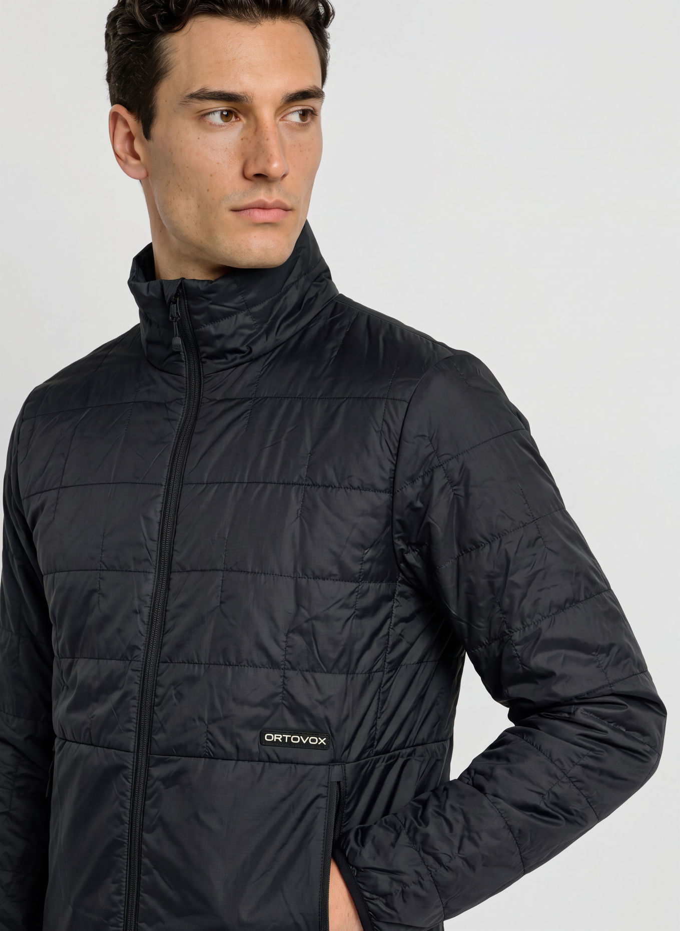 ORTOVOX ORTLER METAWOOL 60 Reversible Quilted Jacket: BLACK