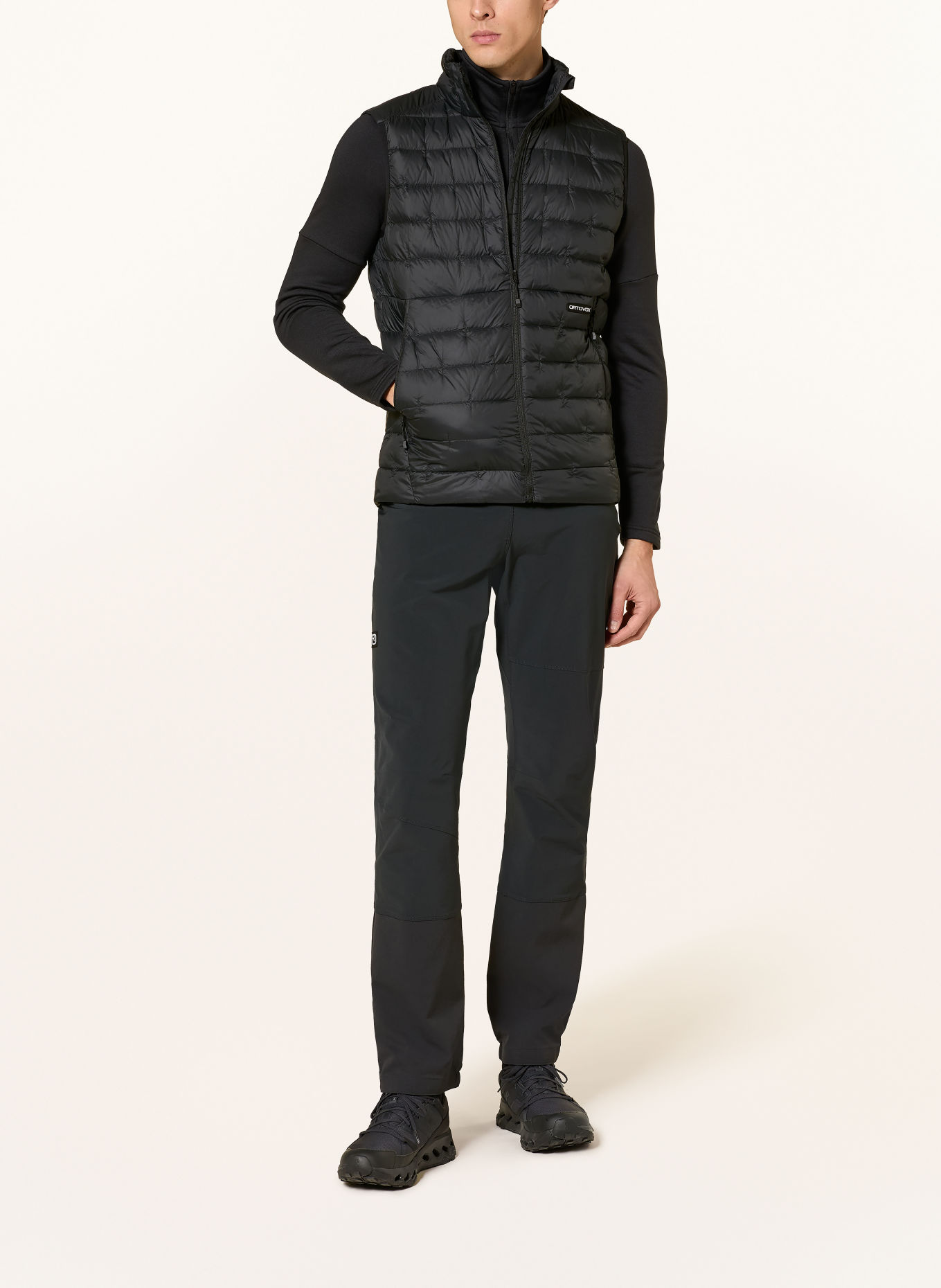 ORTOVOX DOWNWOOL 180 Lightweight Down Vest: BLACK