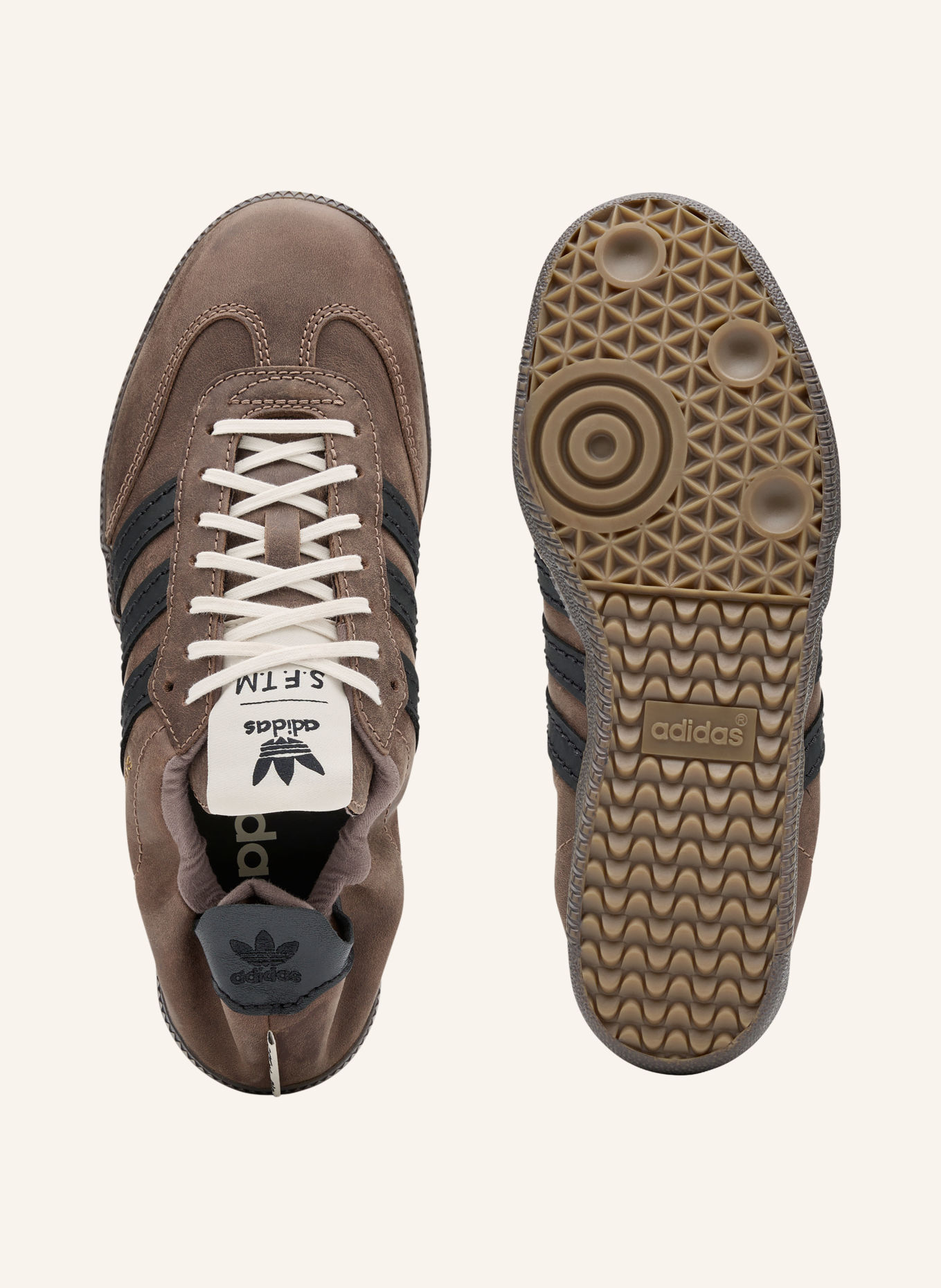 adidas Originals Sneakers SAMBA OG SFTM: BRUIN / WIT / ZWART