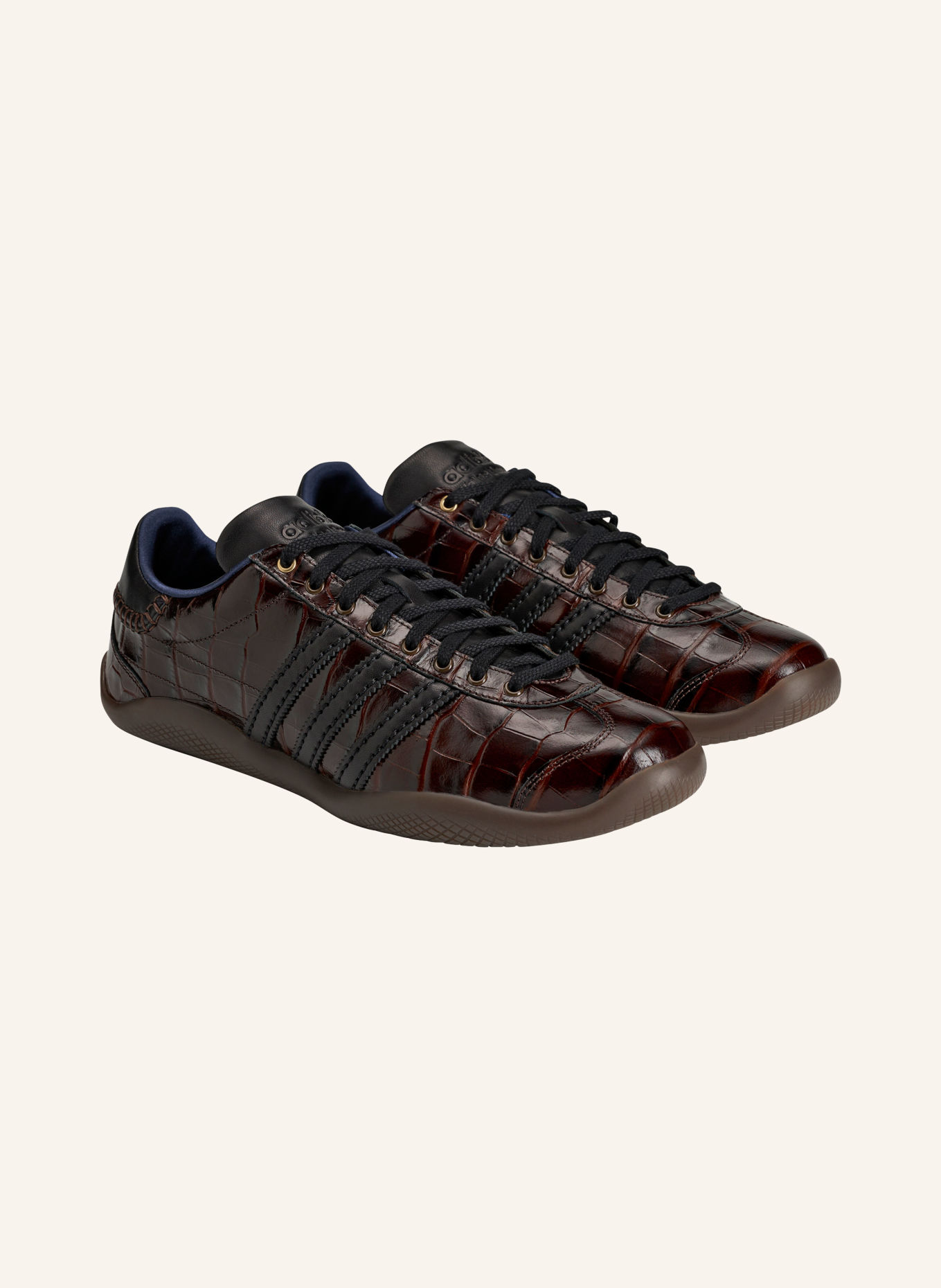 adidas Originals Sneakers KARINTHA CROC: MARRON FONCÉ