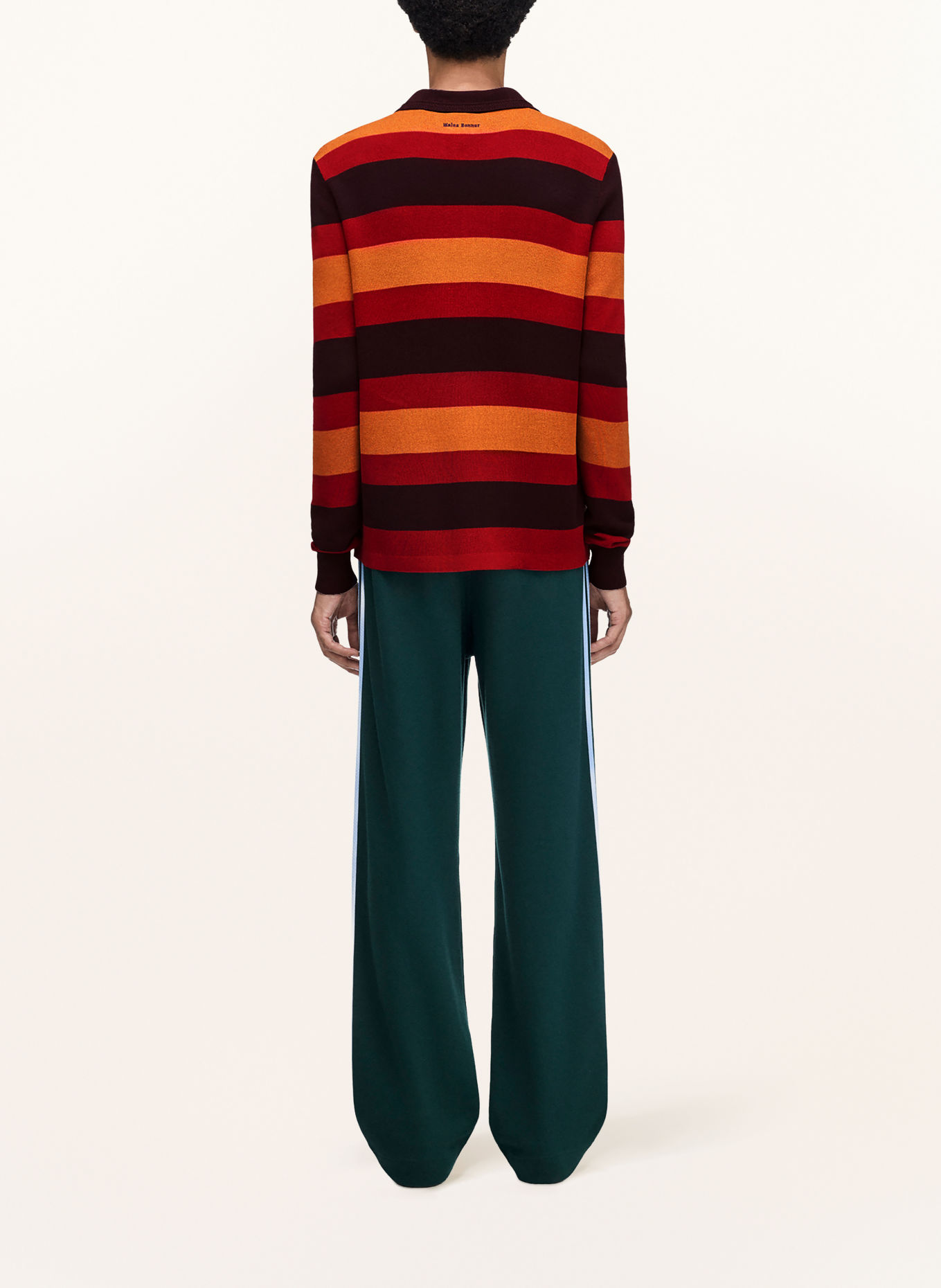 adidas Originals Sweater: DARK RED / BROWN / DARK ORANGE