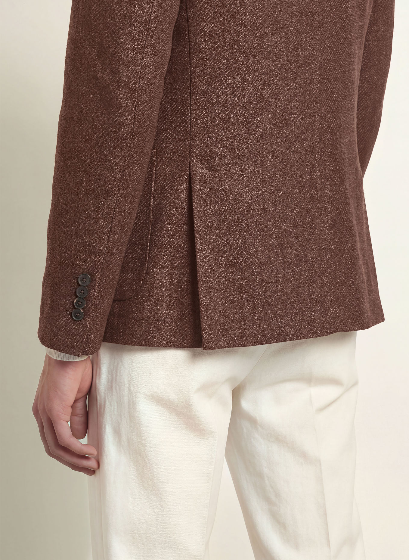 CIRCOLO 1901 Slim-Fit Jersey Blazer: BROWN