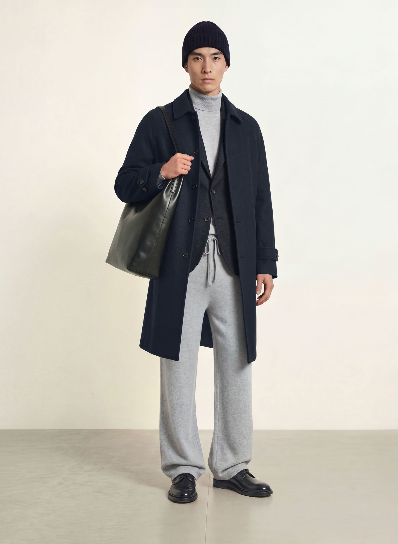 CIRCOLO 1901 Wool coat: DARK BLUE