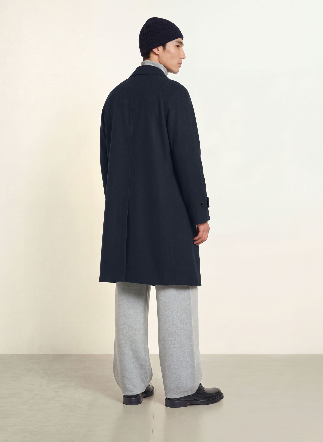 CIRCOLO 1901 Wool coat: DARK BLUE