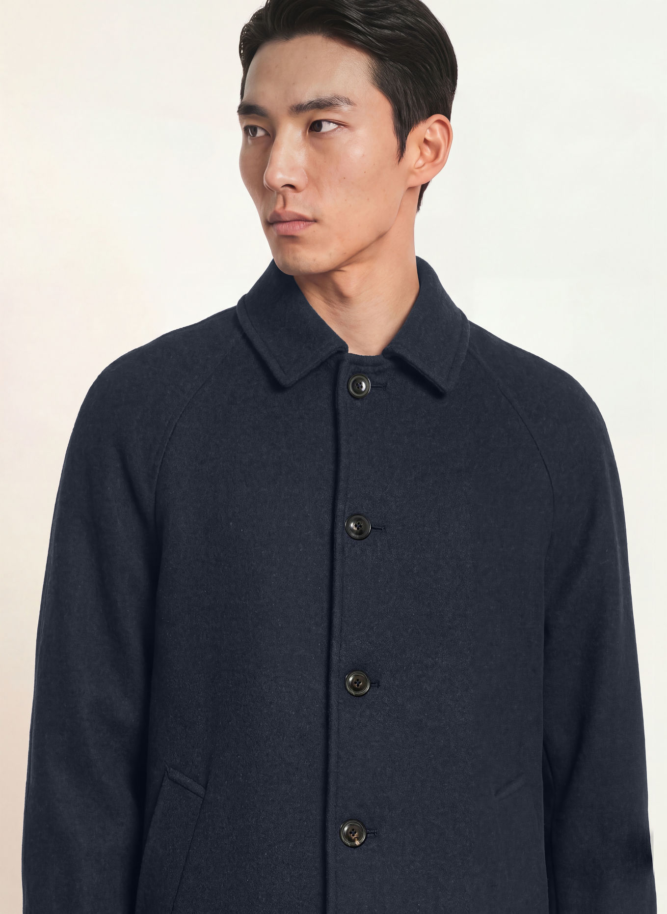CIRCOLO 1901 Wool coat: DARK BLUE